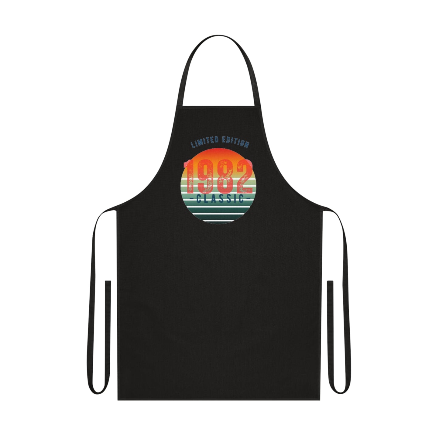 Personalised Custom Limited Edition 1982 Cotton Apron