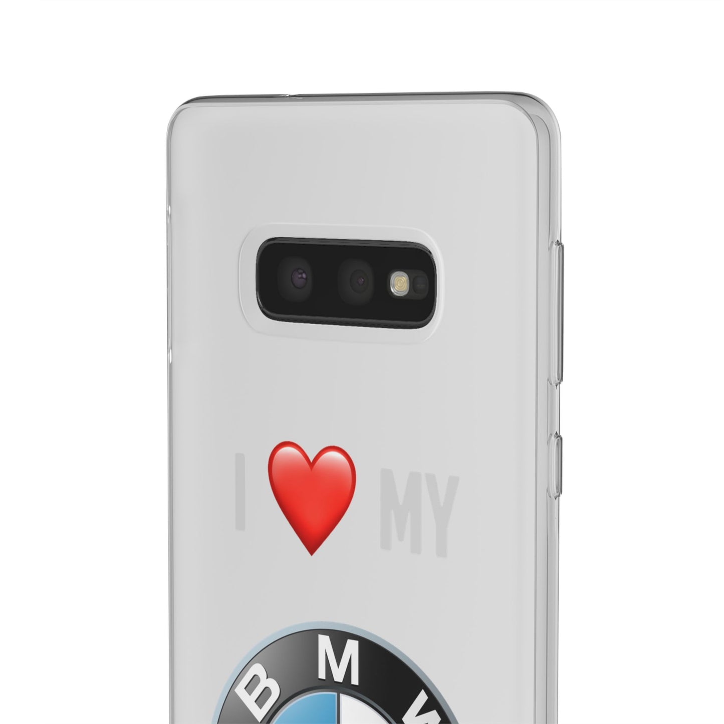BMW Phone Case - Flexible And Frosted TPU Plastic I Love My BMW Phone Case