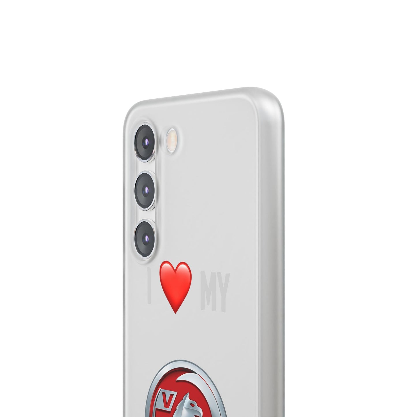 Vauxhall Phone Case - Flexible And Frosted TPU Plastic I Love My Vauxhall Phone Case