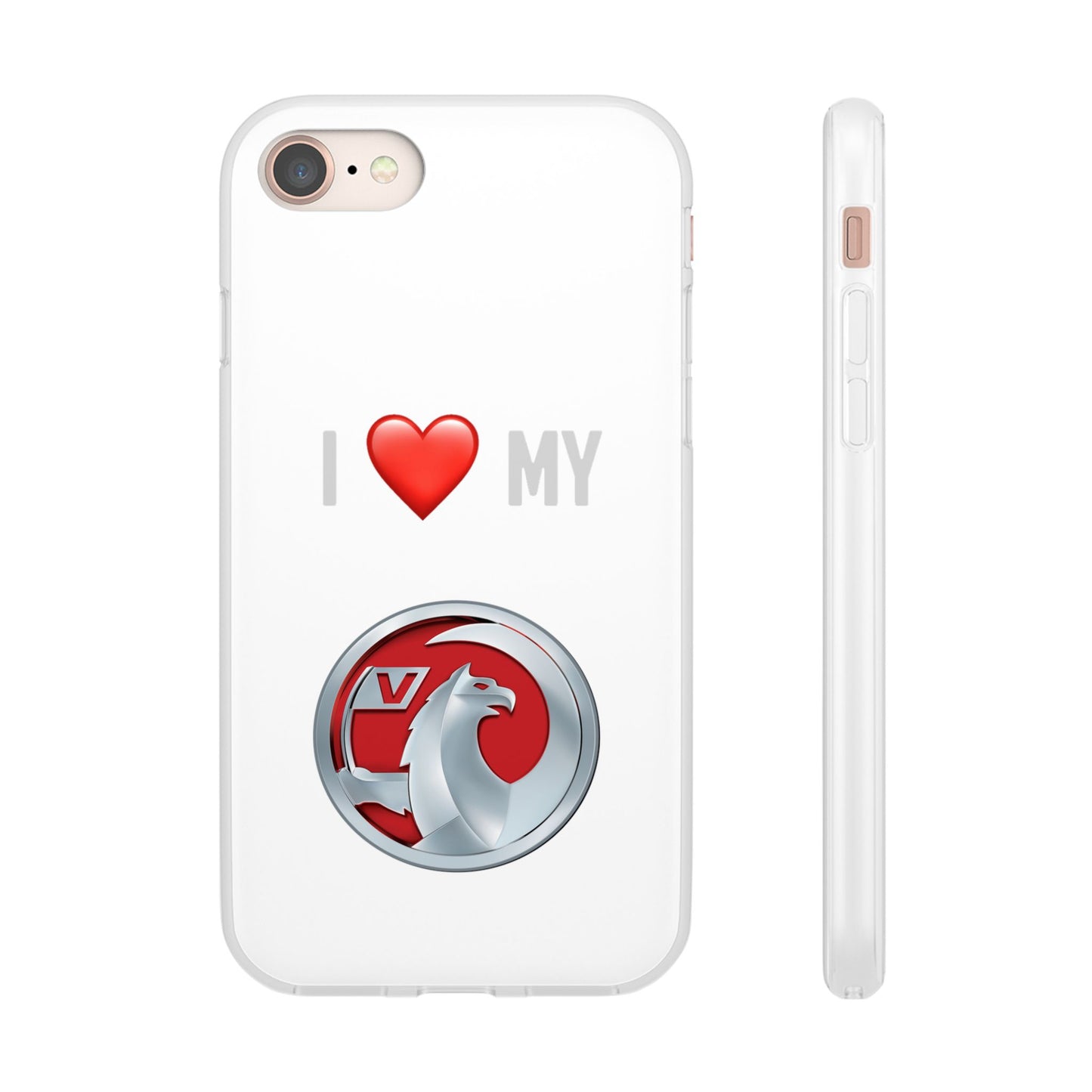 Vauxhall Phone Case - Flexible And Frosted TPU Plastic I Love My Vauxhall Phone Case