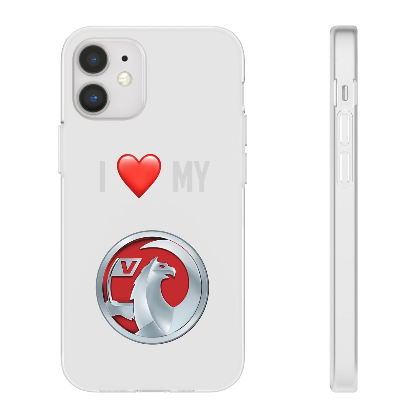Vauxhall Phone Case - Flexible And Frosted TPU Plastic I Love My Vauxhall Phone Case