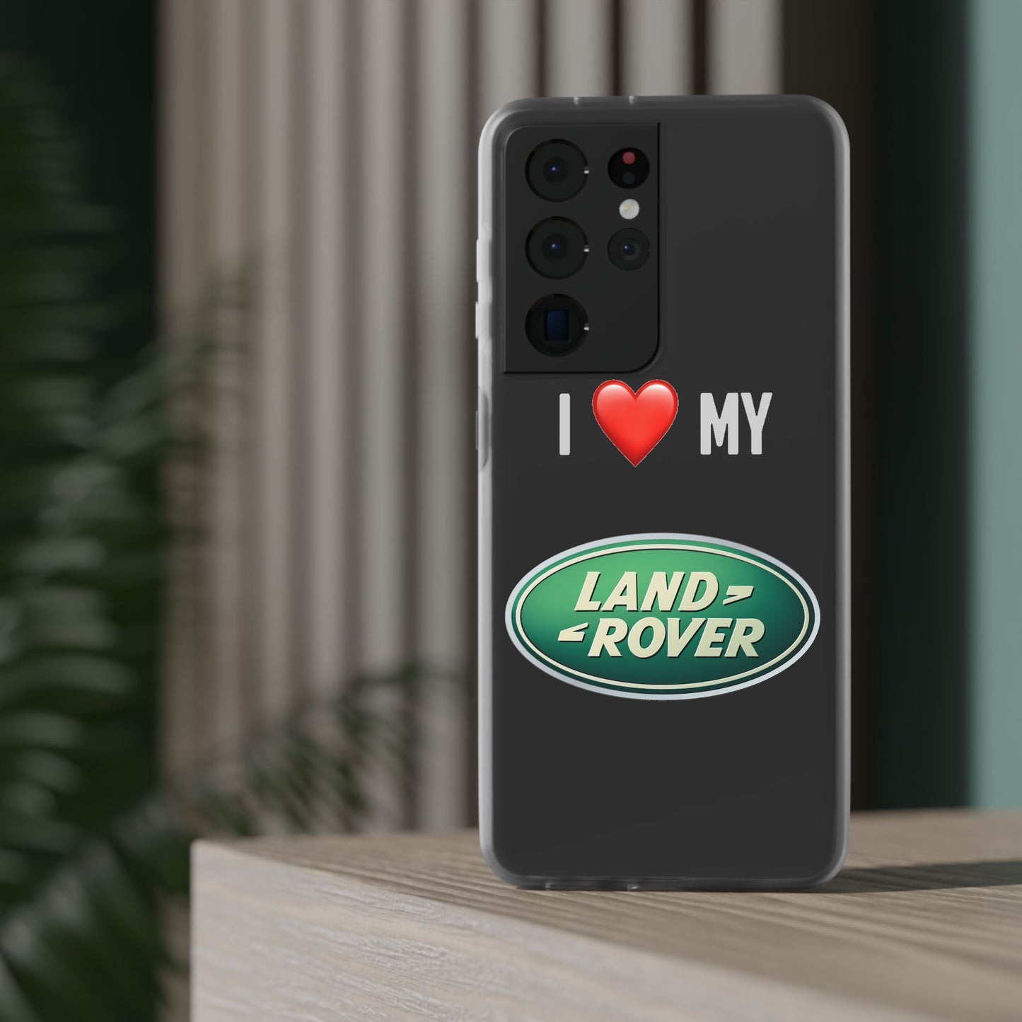 Land Rover Phone Case - Flexible And Frosted TPU Plastic I Love My Land Rover Phone Case