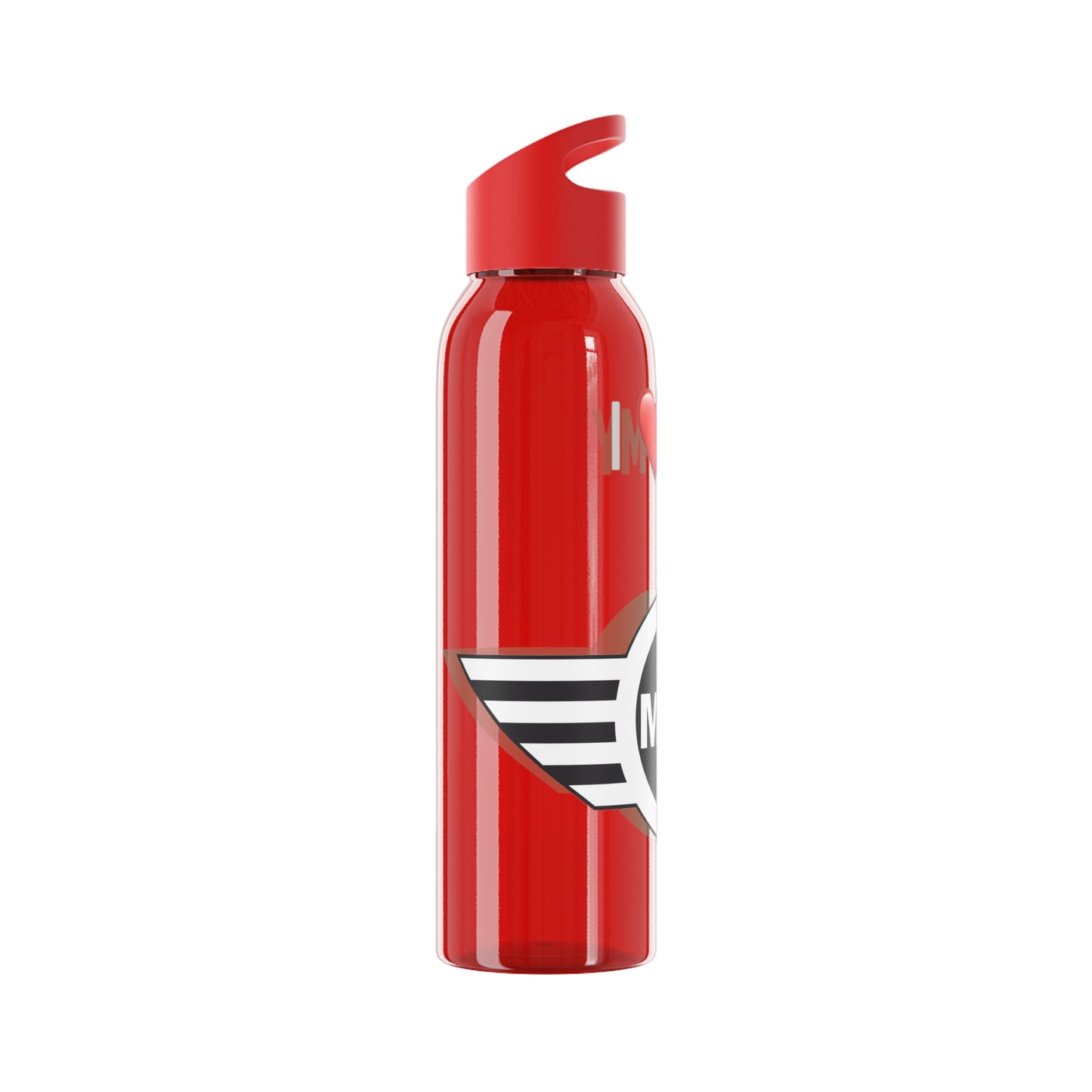Mini - I Love My Mini 22oz Water Bottle