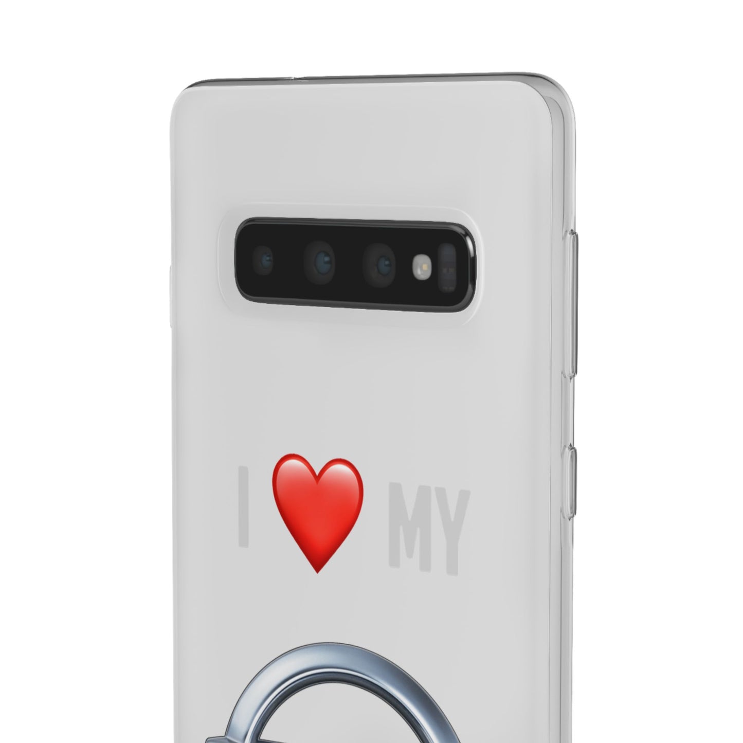 Nissan Phone Case - Flexible And Frosted TPU Plastic I Love My Nissan Phone Case