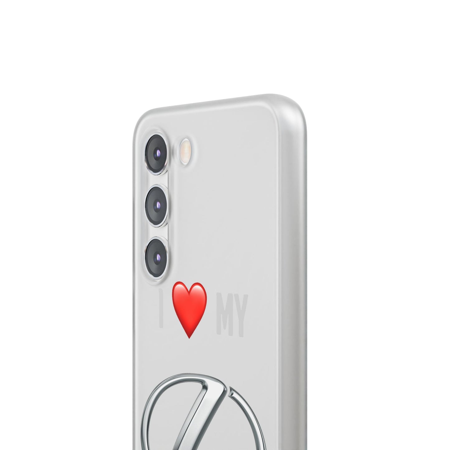 Lexus Phone Case - Flexible And Frosted TPU Plastic I Love My Lexus Phone Case