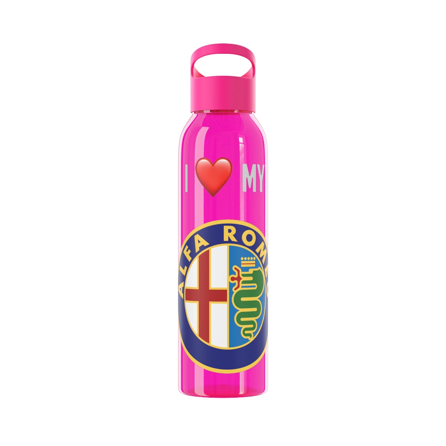 Alfa Romeo - I Love My Alfa Romeo 22oz Water Bottle