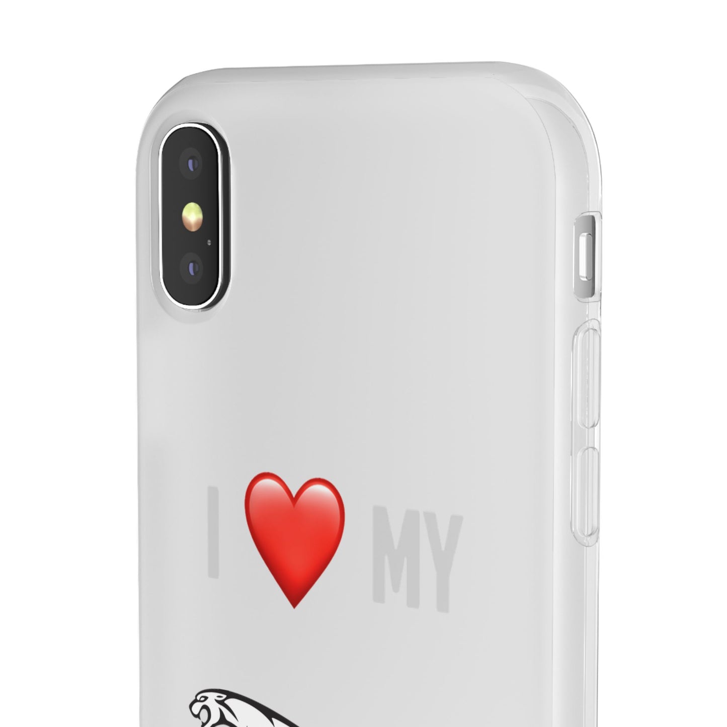 Jaguar Phone Case - Flexible And Frosted TPU Plastic I Love My Jaguar Phone Case