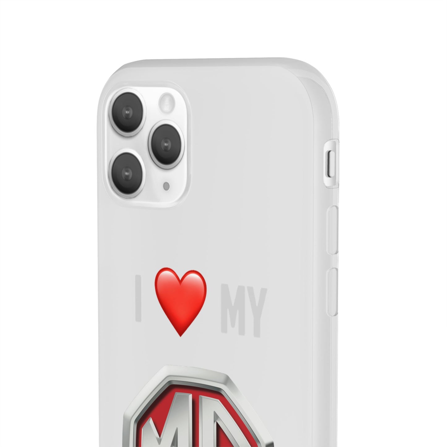 MG Phone Case - Flexible And Frosted TPU Plastic I Love My MG Phone Case