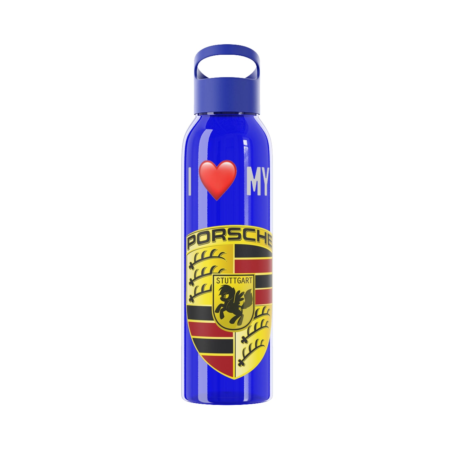 Porsche - I Love My Porsche 22oz Water Bottle
