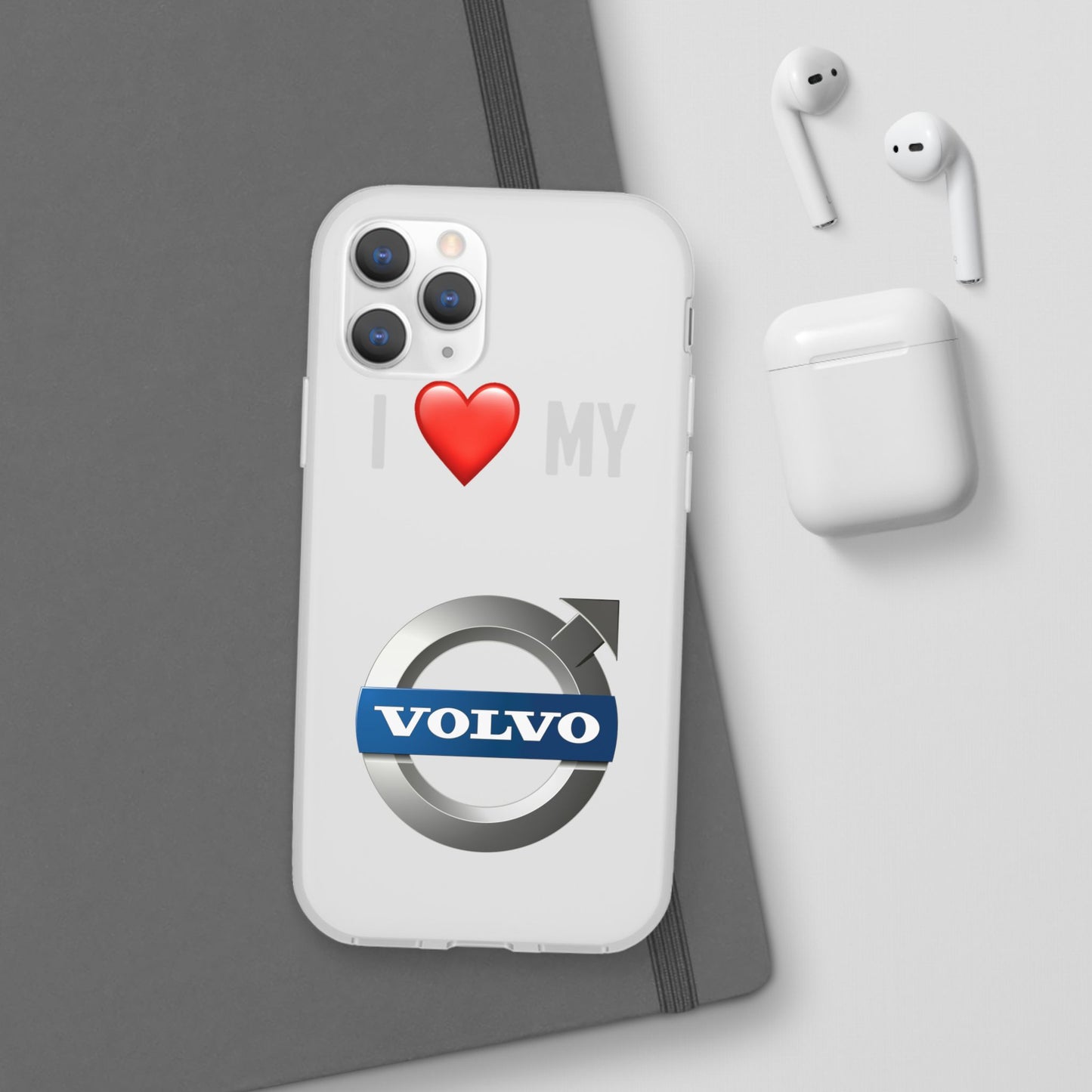 I  Love My Volvo Phone Case – Slim Flexible Protective Cover