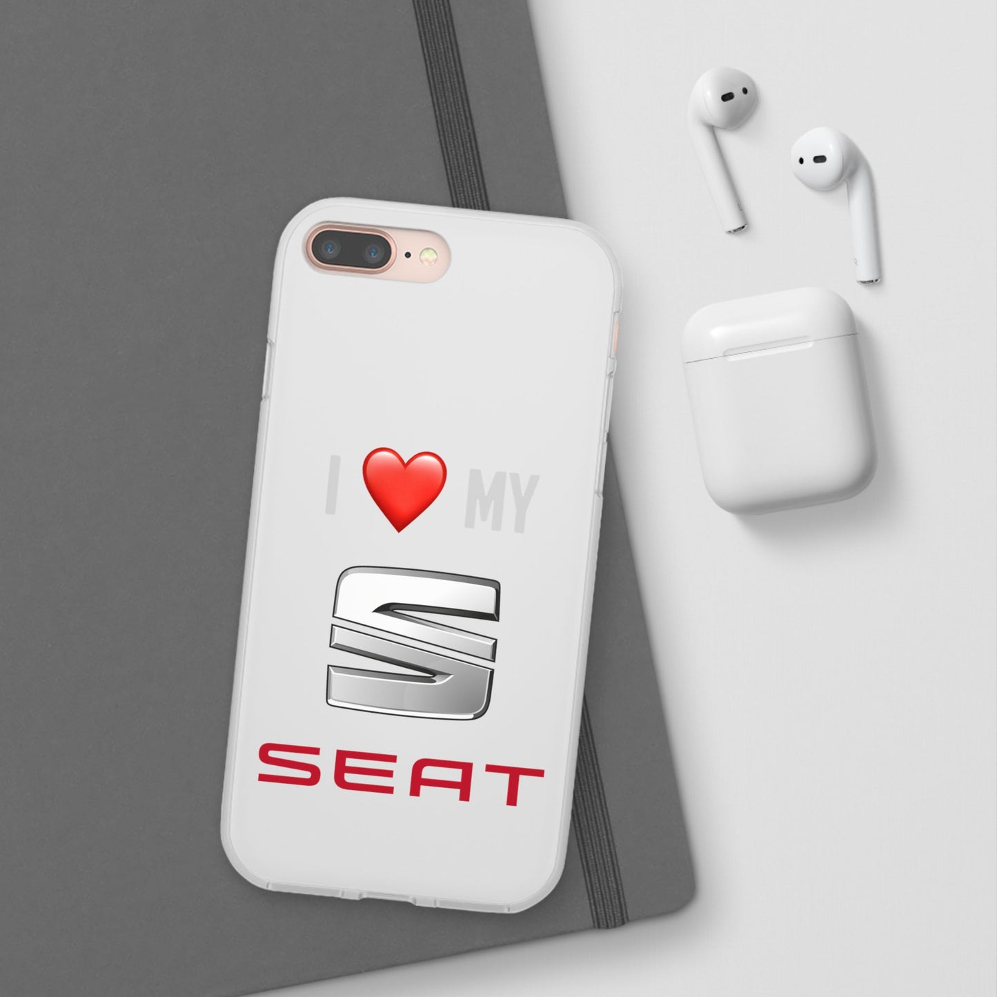 Seat Phone Case - Flexible And Frosted TPU Plastic I Love My Seat Phone Case