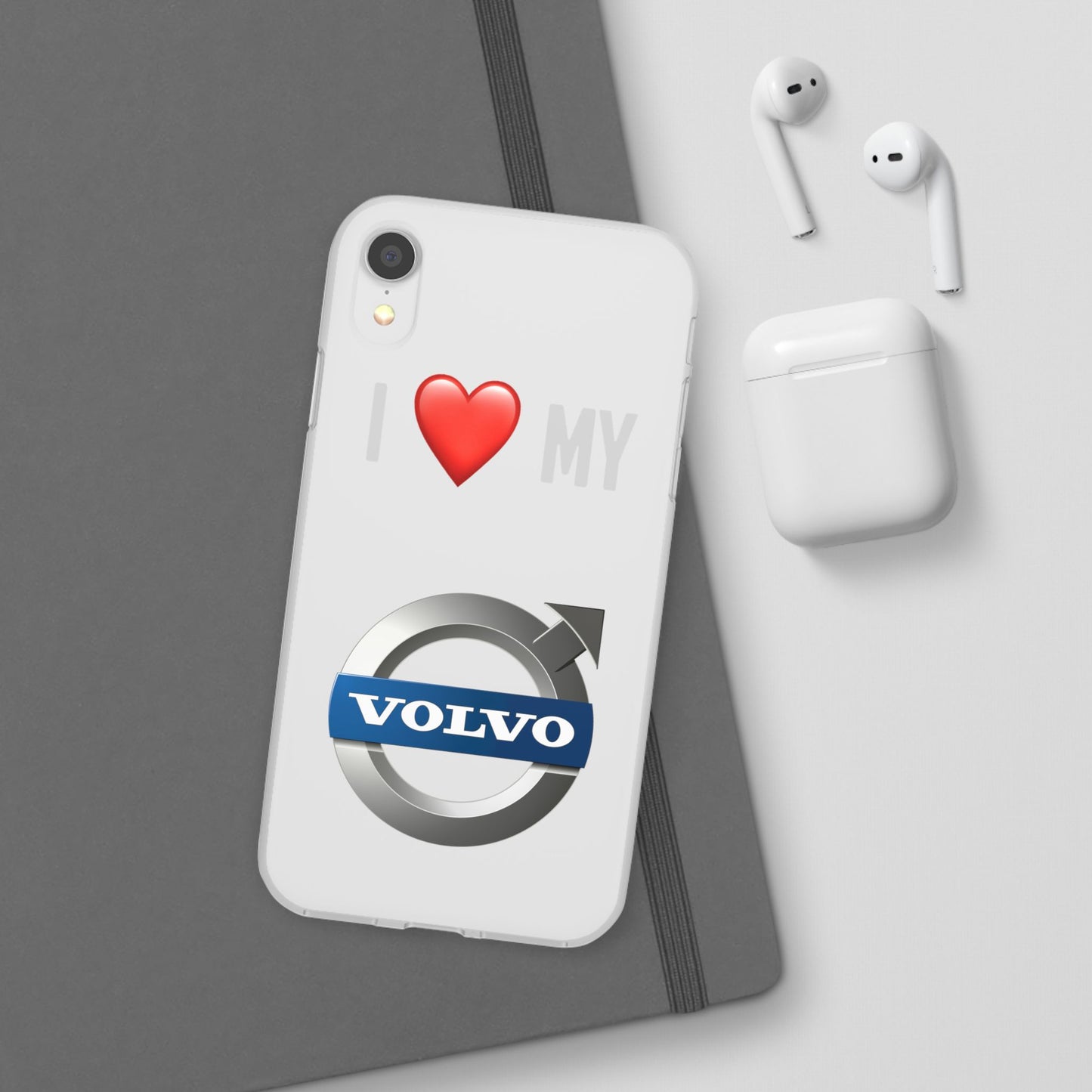 I  Love My Volvo Phone Case – Slim Flexible Protective Cover