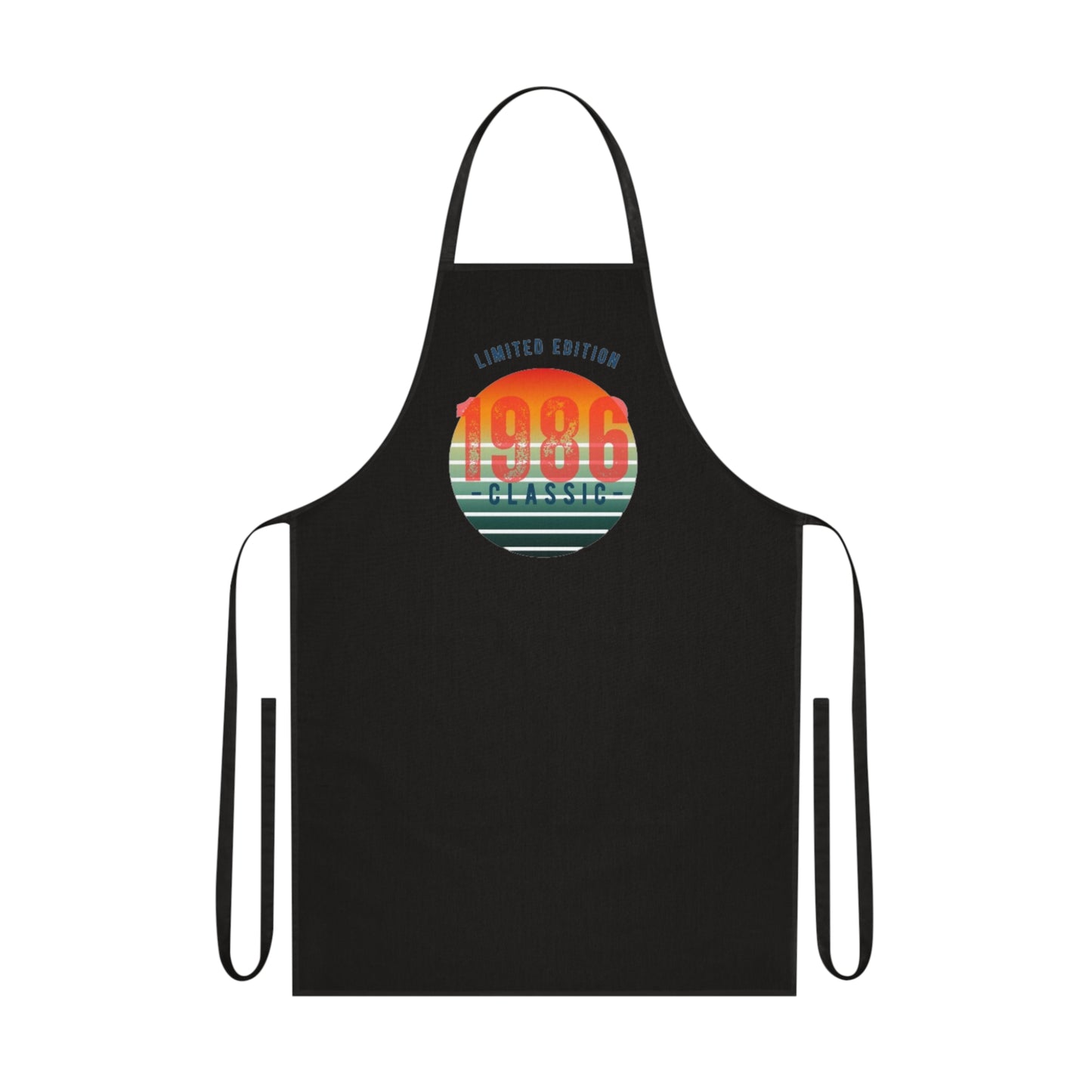Personalised Custom Limited Edition 1986 Cotton Apron