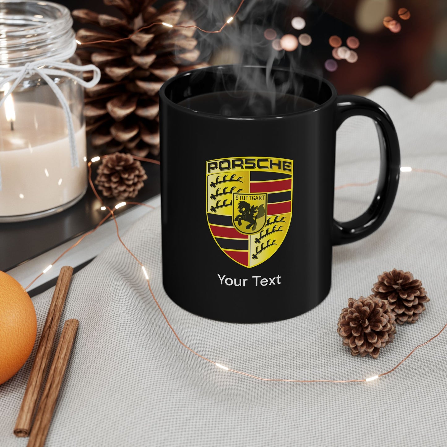 Porsche Mug (With or Without Personalisation) 11oz or 15oz. Perfect Gift