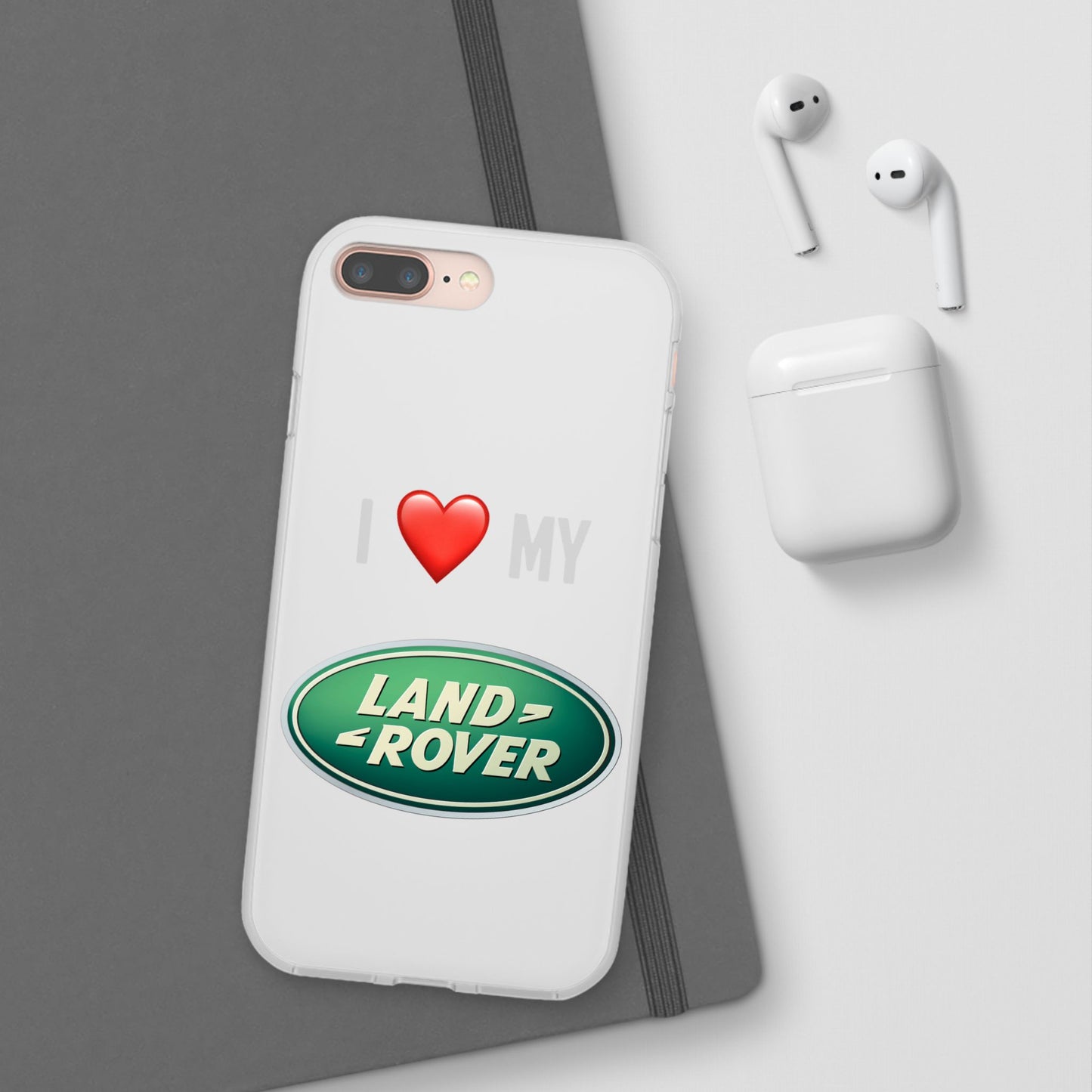 Land Rover Phone Case - Flexible And Frosted TPU Plastic I Love My Land Rover Phone Case