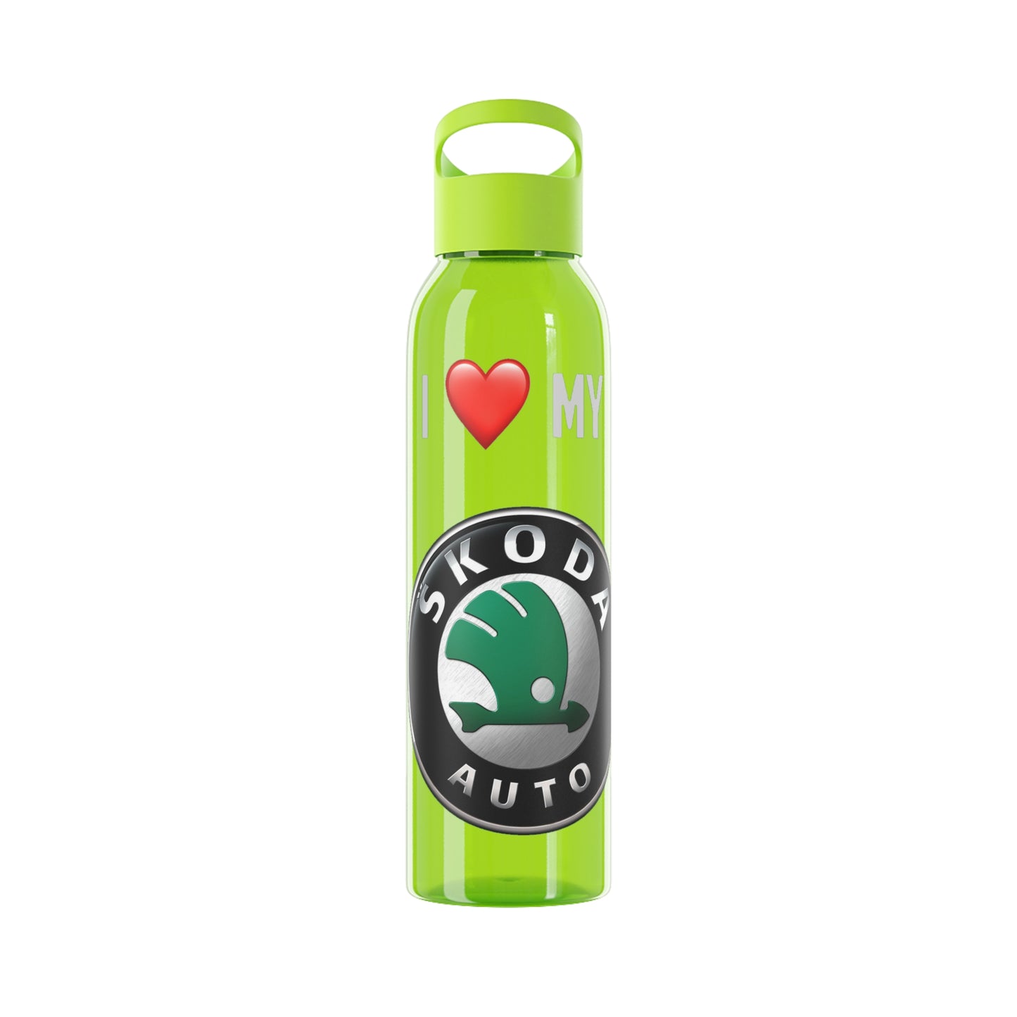Skoda - I Love My Skoda 22oz Water Bottle