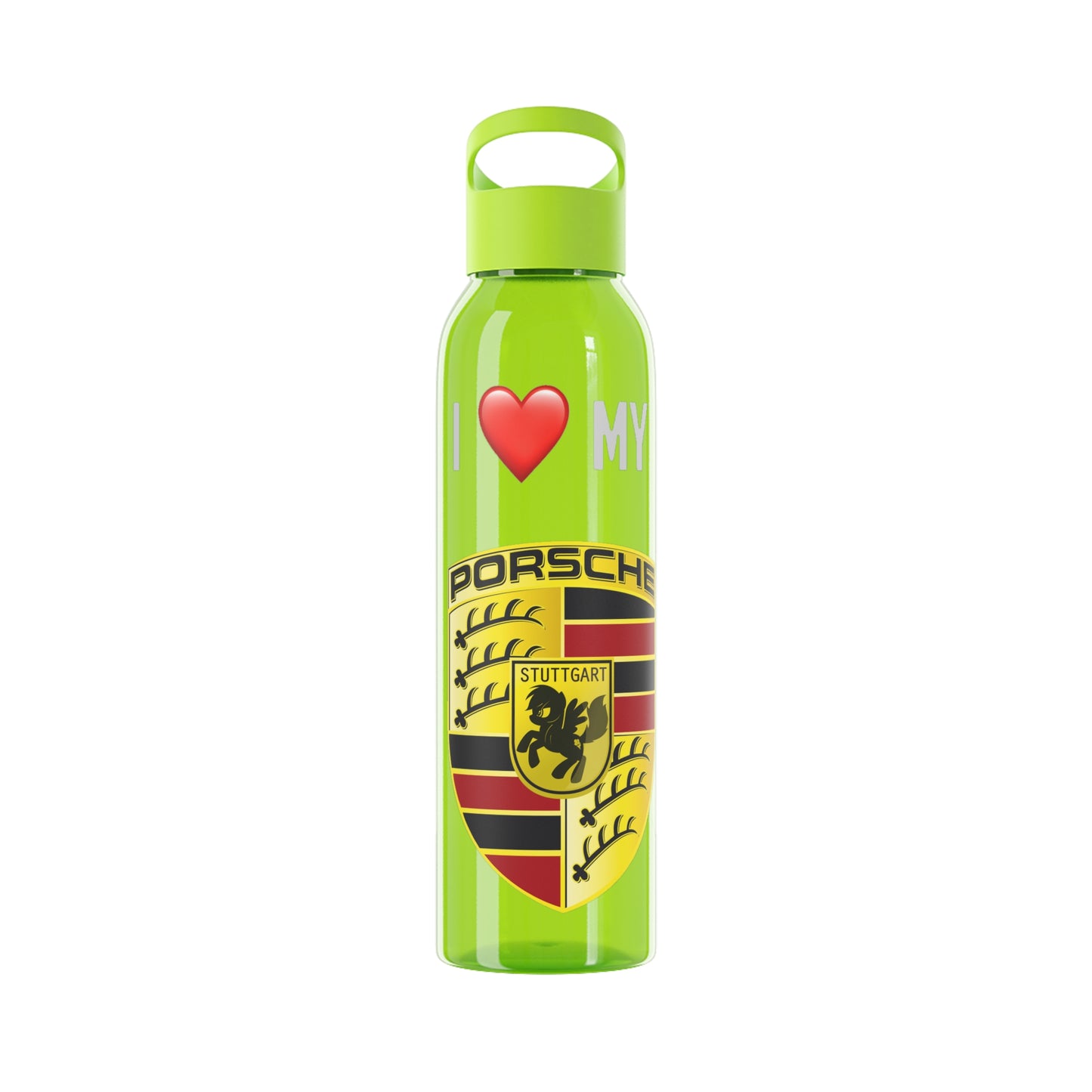 Porsche - I Love My Porsche 22oz Water Bottle