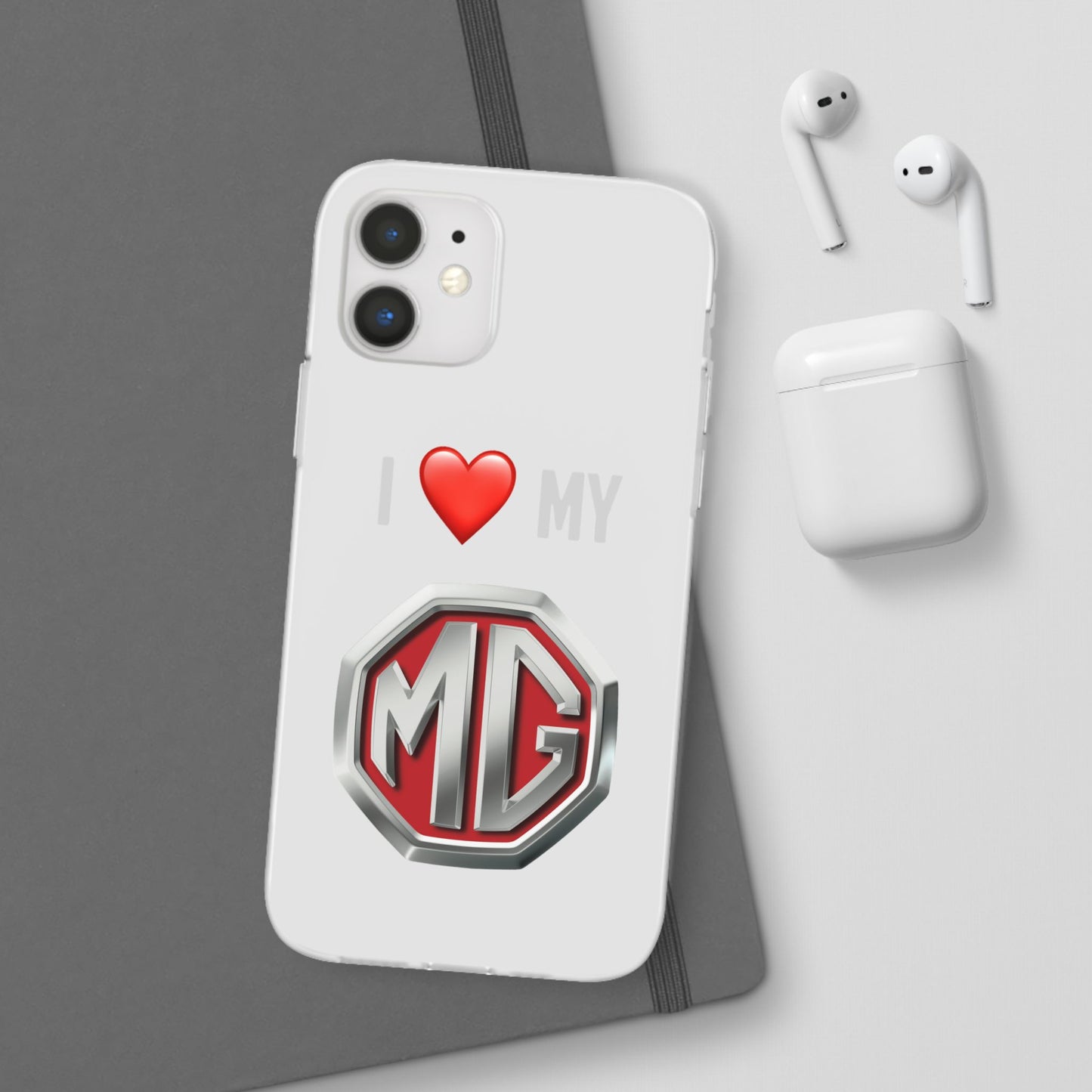 MG Phone Case - Flexible And Frosted TPU Plastic I Love My MG Phone Case