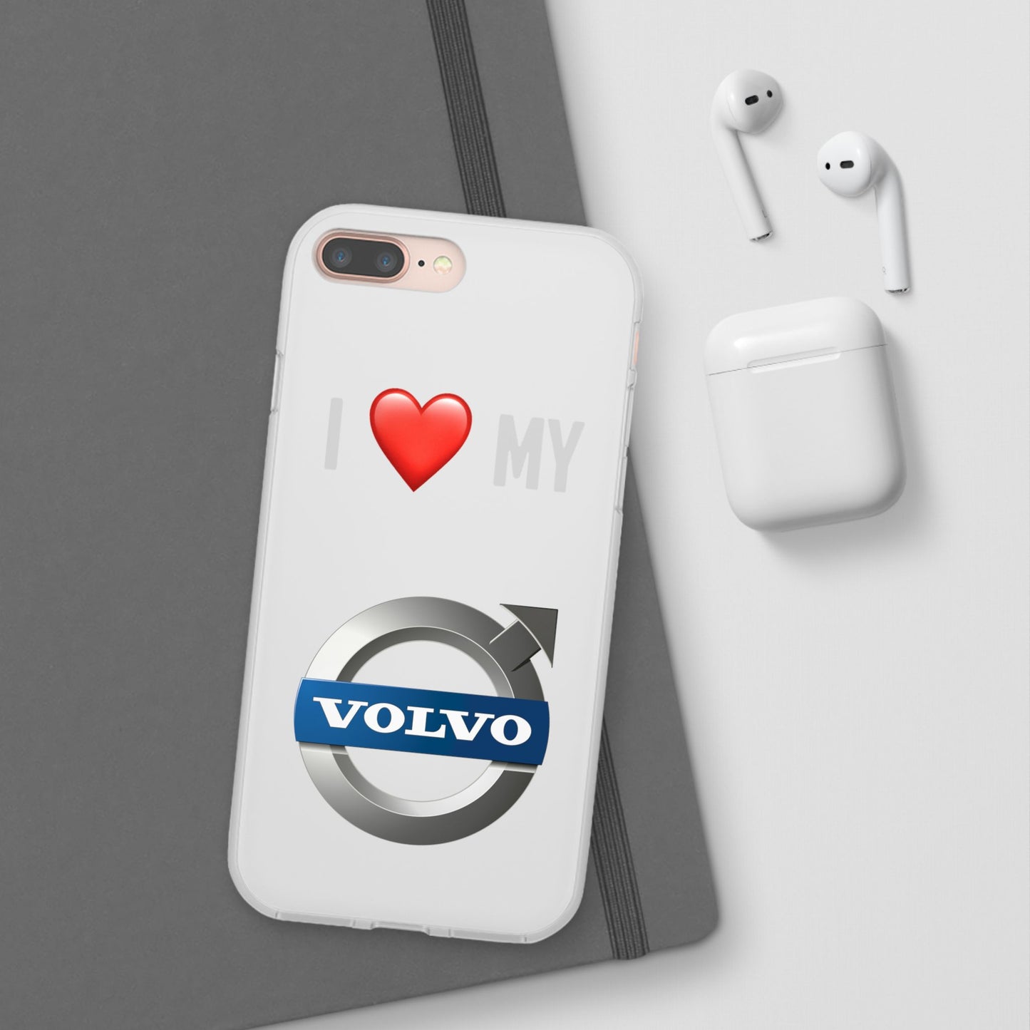 I  Love My Volvo Phone Case – Slim Flexible Protective Cover