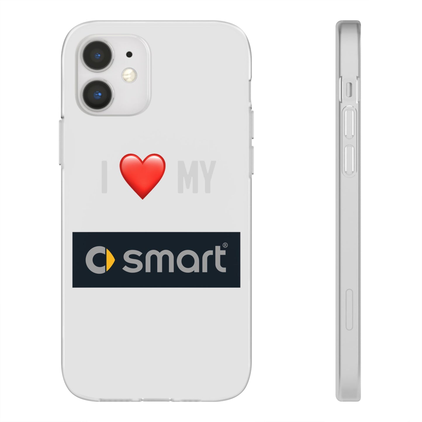 Smart Phone Case - Flexible And Frosted TPU Plastic I Love My Smart Phone Case