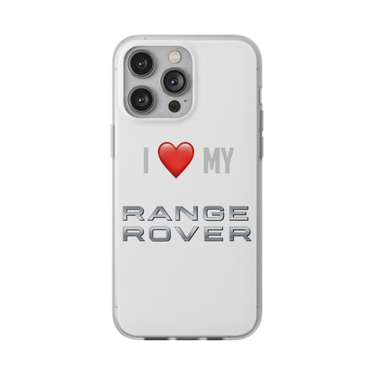 Range Rover Phone Case - Flexible And Frosted TPU Plastic I Love My Range Rover Phone Case