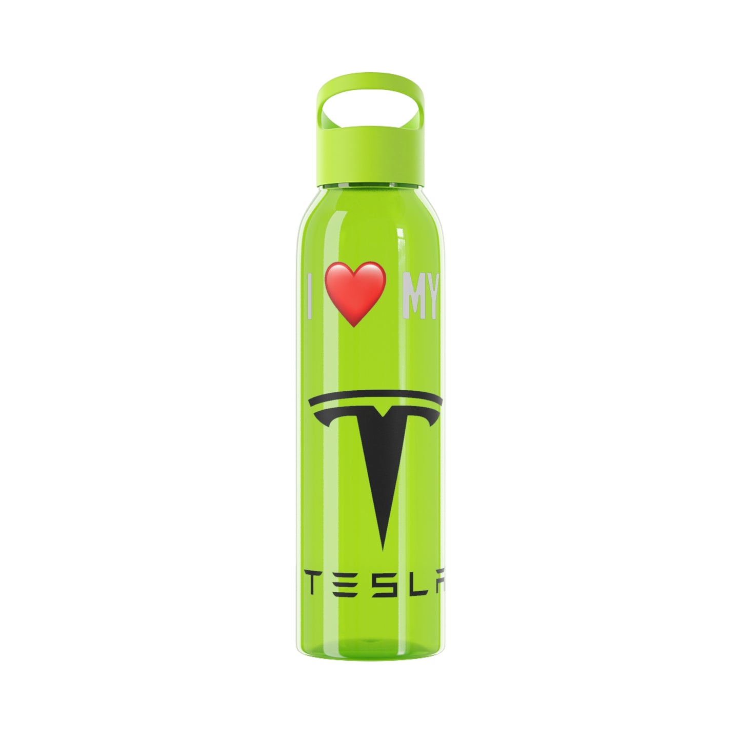 Tesla - I Love My Tesla 22oz Water Bottle