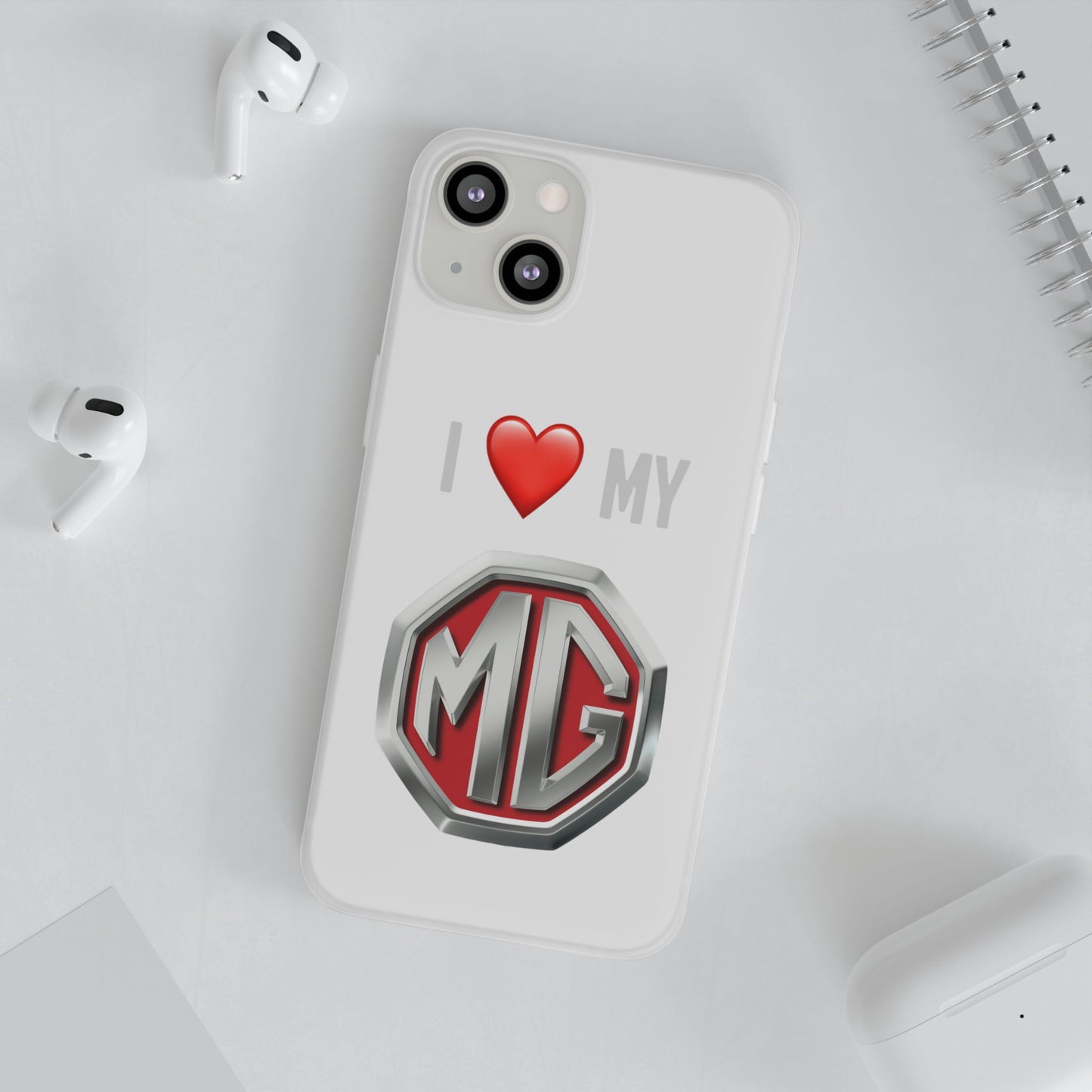MG Phone Case - Flexible And Frosted TPU Plastic I Love My MG Phone Case