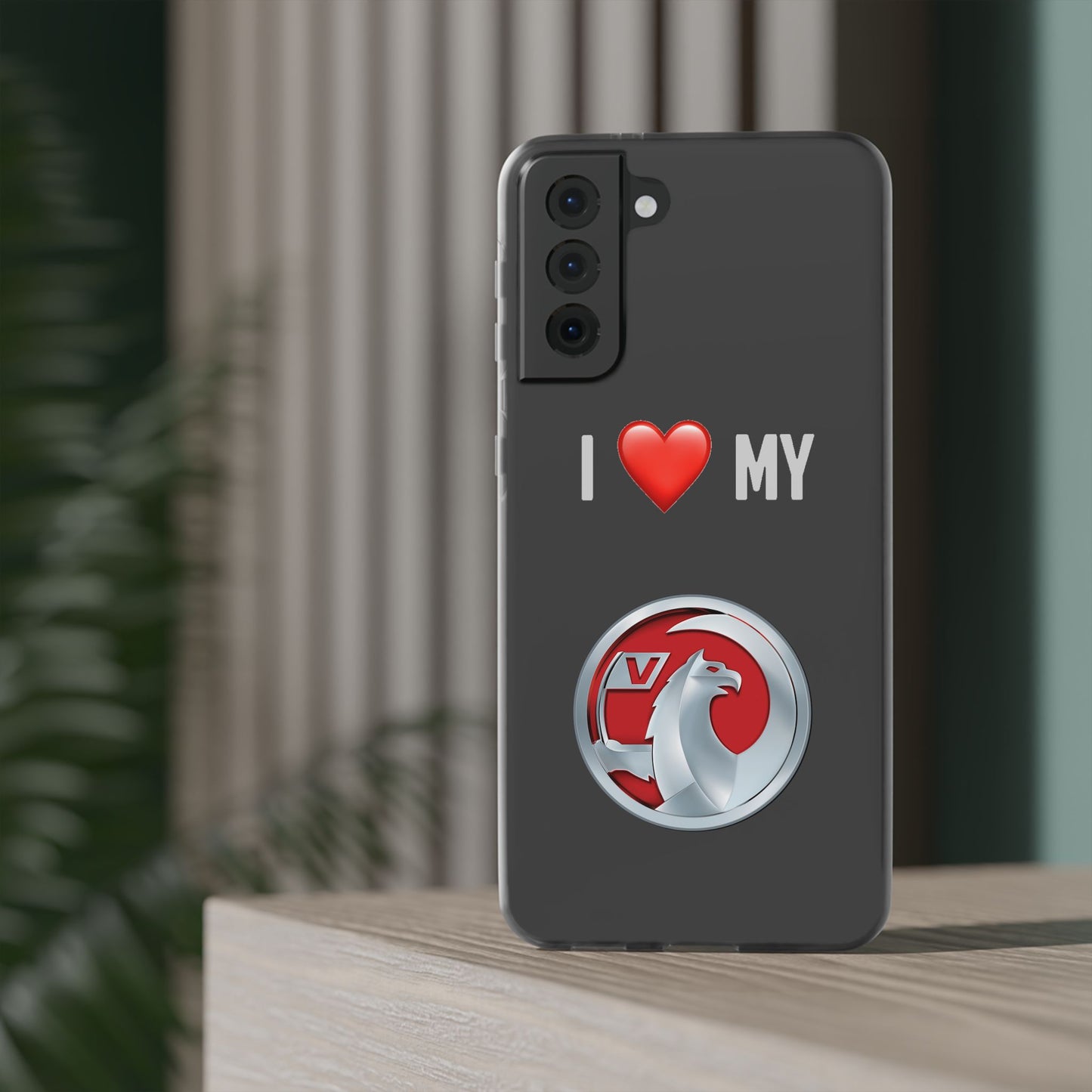 Vauxhall Phone Case - Flexible And Frosted TPU Plastic I Love My Vauxhall Phone Case
