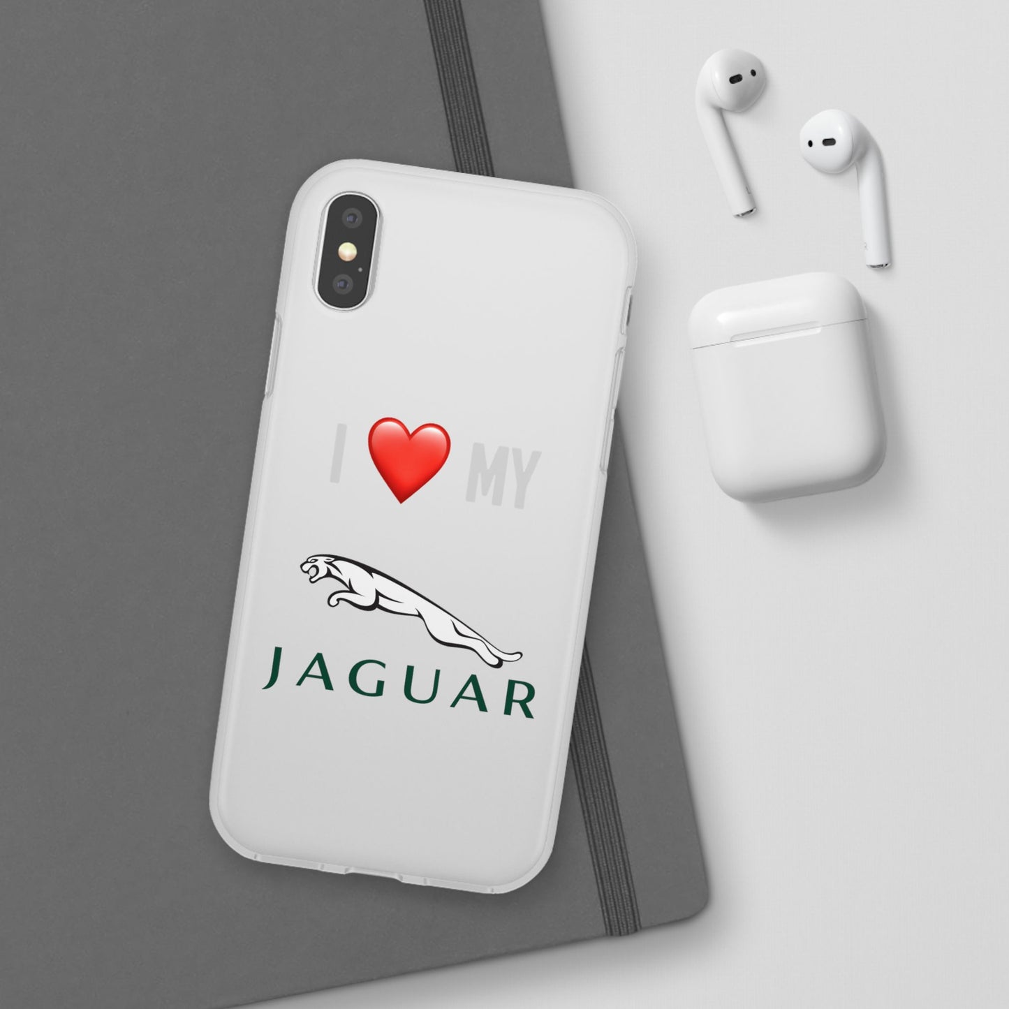 Jaguar Phone Case - Flexible And Frosted TPU Plastic I Love My Jaguar Phone Case