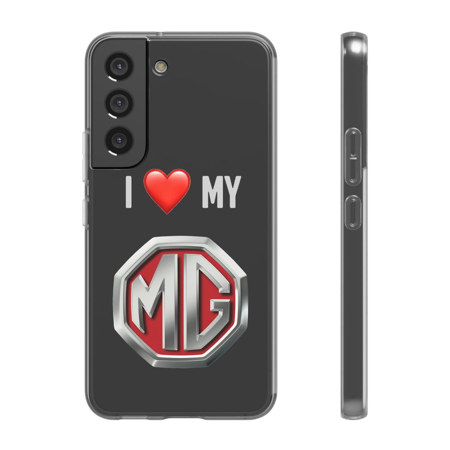 MG Phone Case - Flexible And Frosted TPU Plastic I Love My MG Phone Case