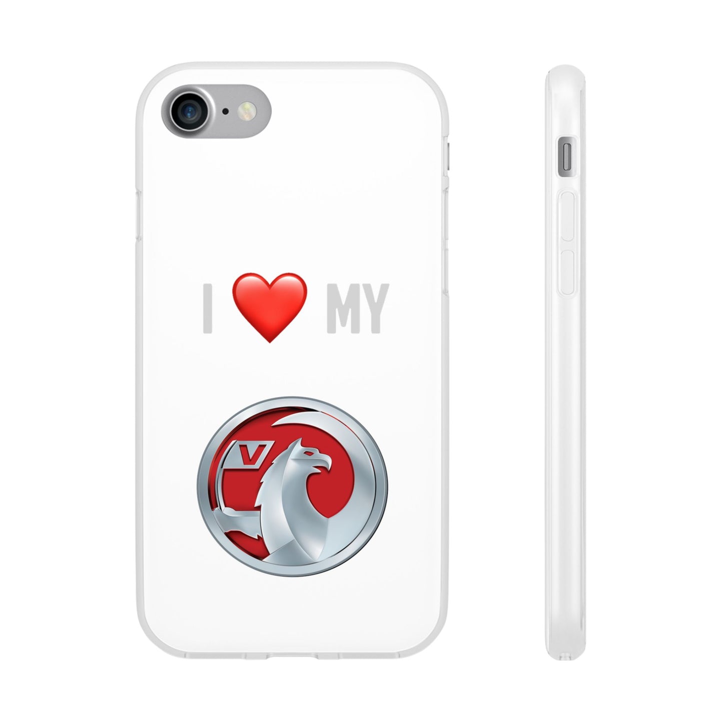 Vauxhall Phone Case - Flexible And Frosted TPU Plastic I Love My Vauxhall Phone Case