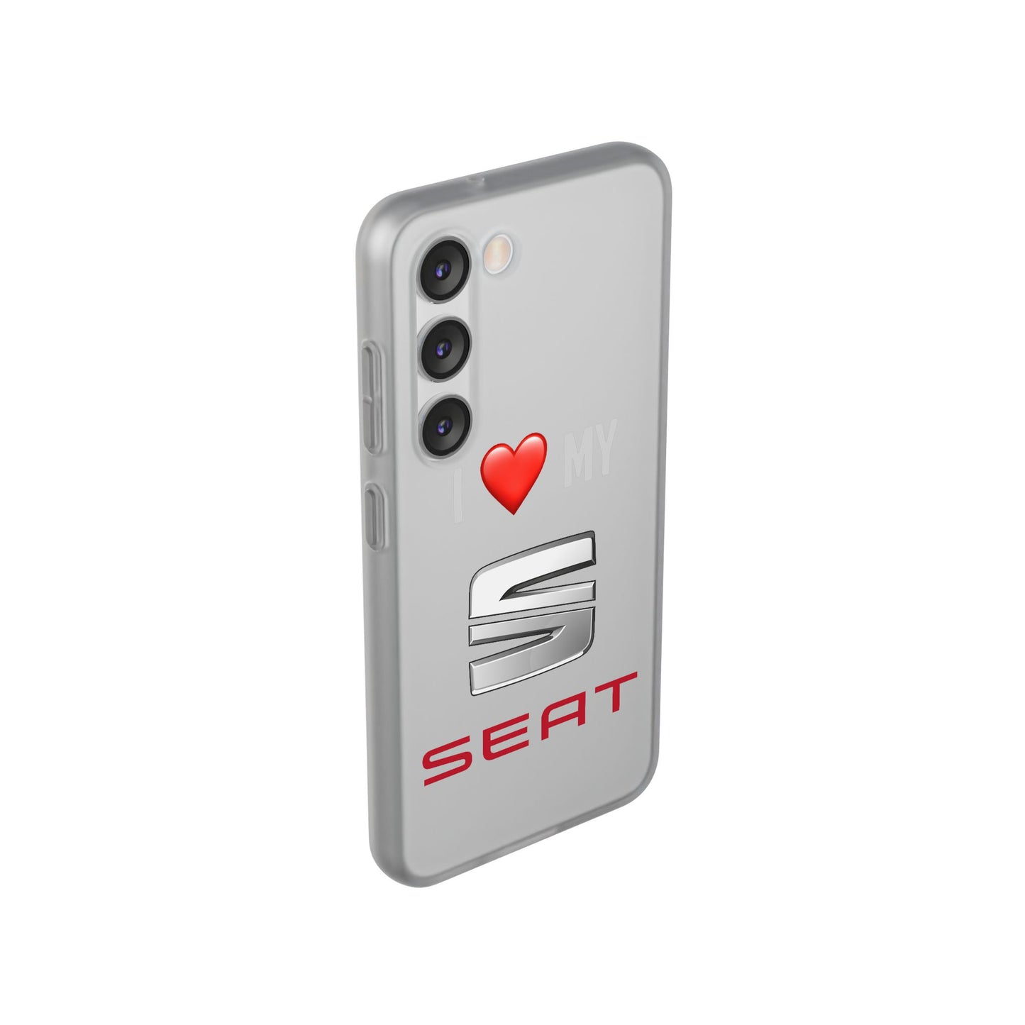 Seat Phone Case - Flexible And Frosted TPU Plastic I Love My Seat Phone Case