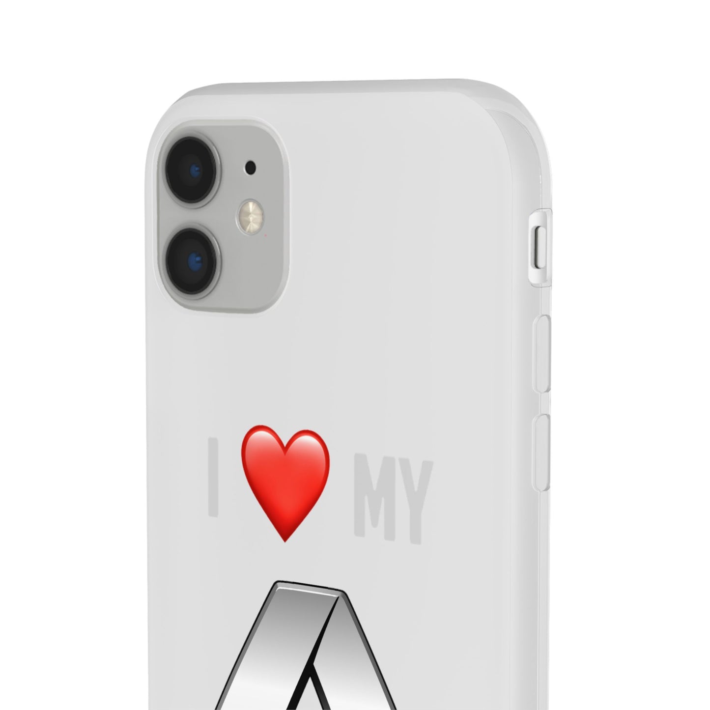 Renault Phone Case - Flexible And Frosted TPU Plastic I Love My Renault Phone Case