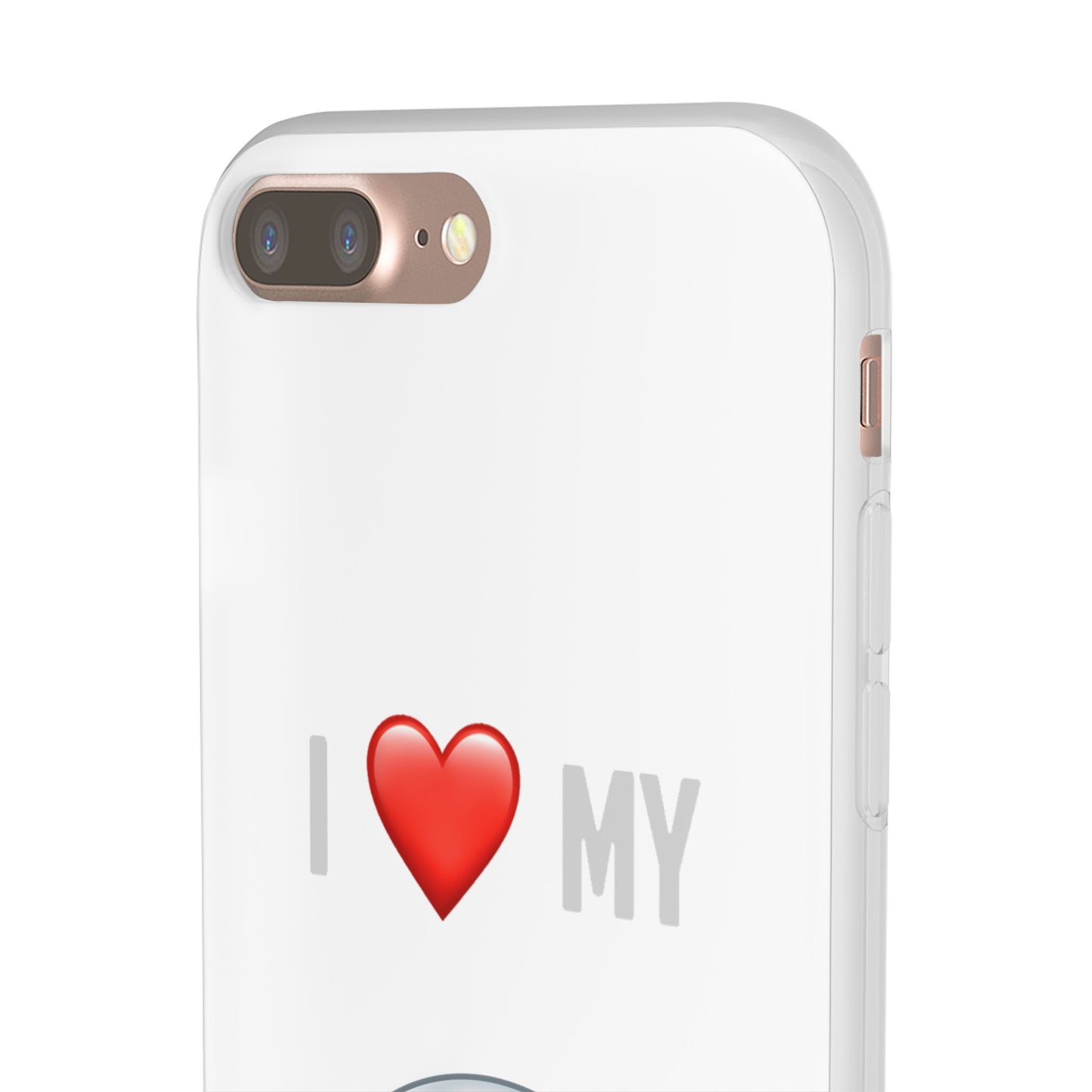 Vauxhall Phone Case - Flexible And Frosted TPU Plastic I Love My Vauxhall Phone Case