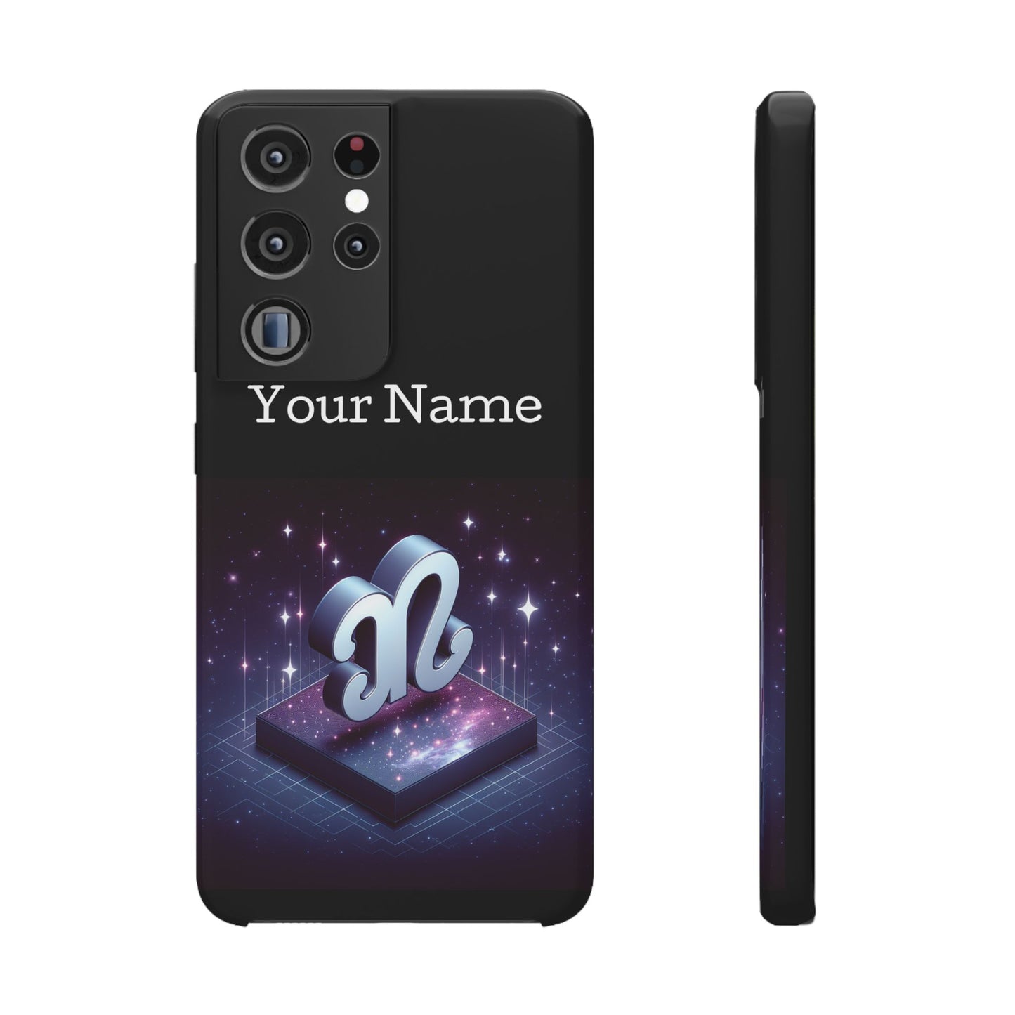 Capricorn Phone Case - Zodiac Polycarbonate Snap Case Phone Protection