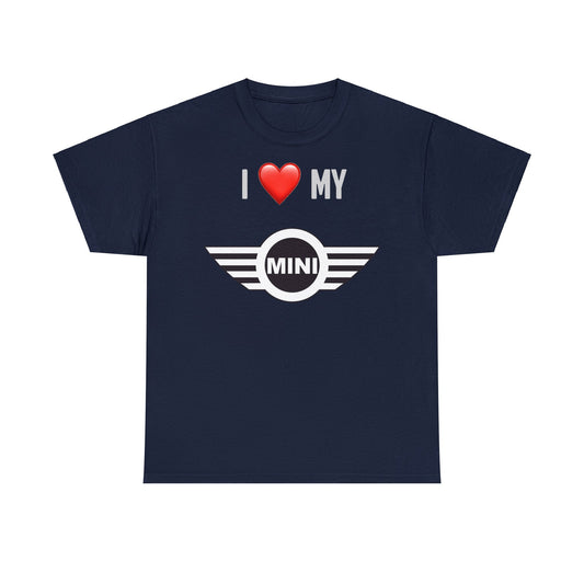 Mini - I Love My Mini Unisex Heavy Cotton Tee