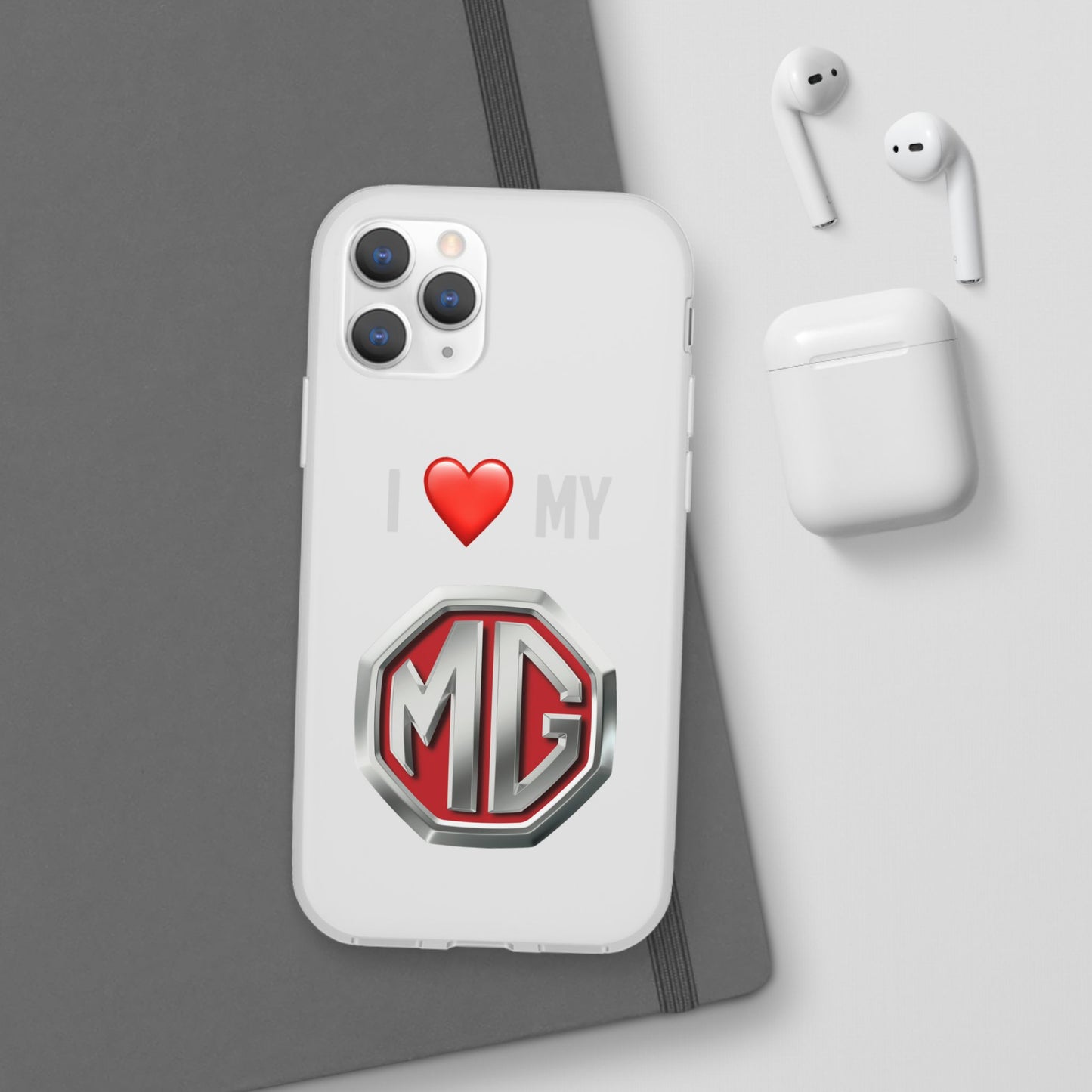 MG Phone Case - Flexible And Frosted TPU Plastic I Love My MG Phone Case