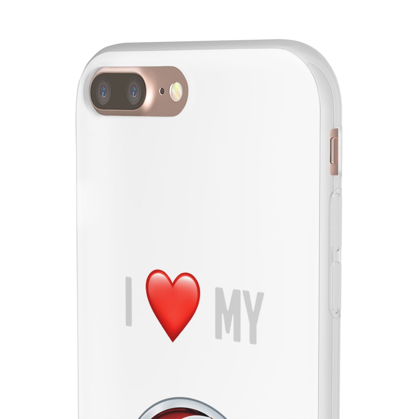 Vauxhall Phone Case - Flexible And Frosted TPU Plastic I Love My Vauxhall Phone Case