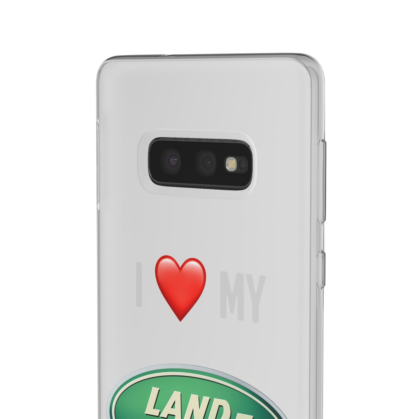 Land Rover Phone Case - Flexible And Frosted TPU Plastic I Love My Land Rover Phone Case