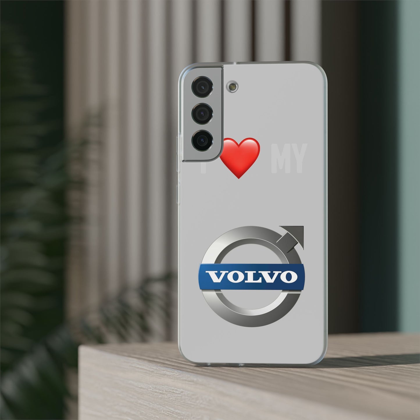 I  Love My Volvo Phone Case – Slim Flexible Protective Cover