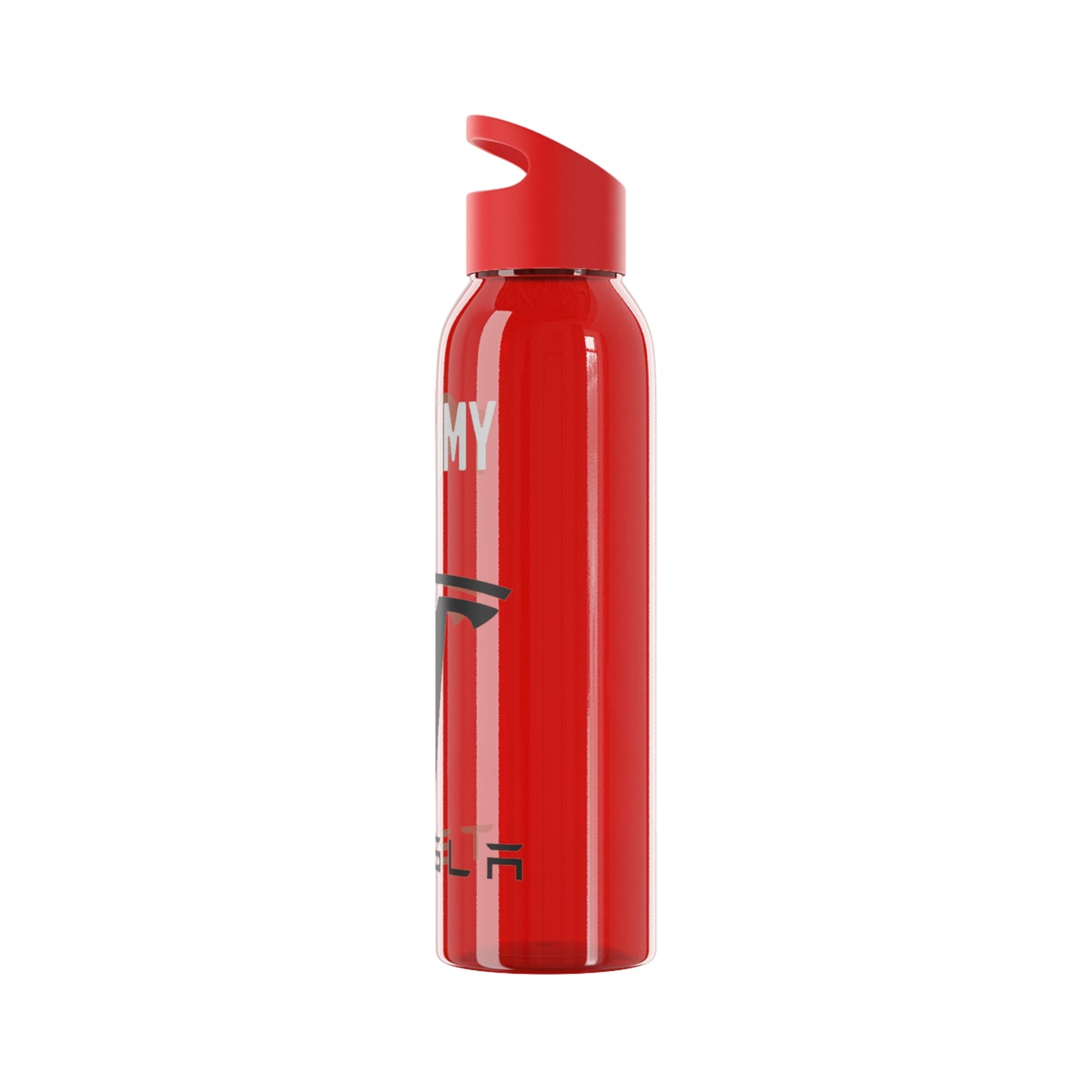 Tesla - I Love My Tesla 22oz Water Bottle