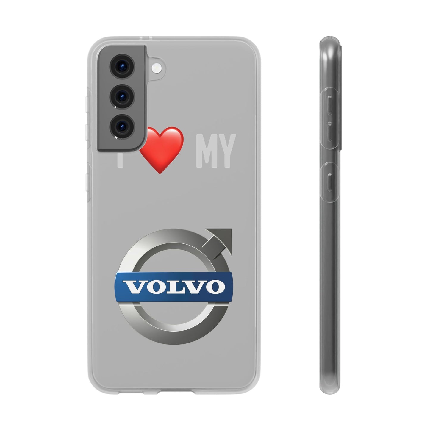 I  Love My Volvo Phone Case – Slim Flexible Protective Cover