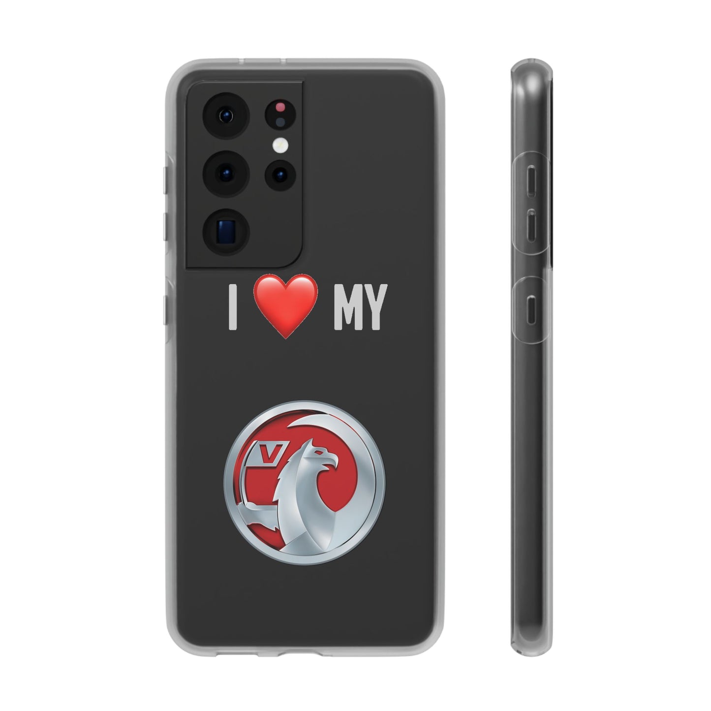 Vauxhall Phone Case - Flexible And Frosted TPU Plastic I Love My Vauxhall Phone Case
