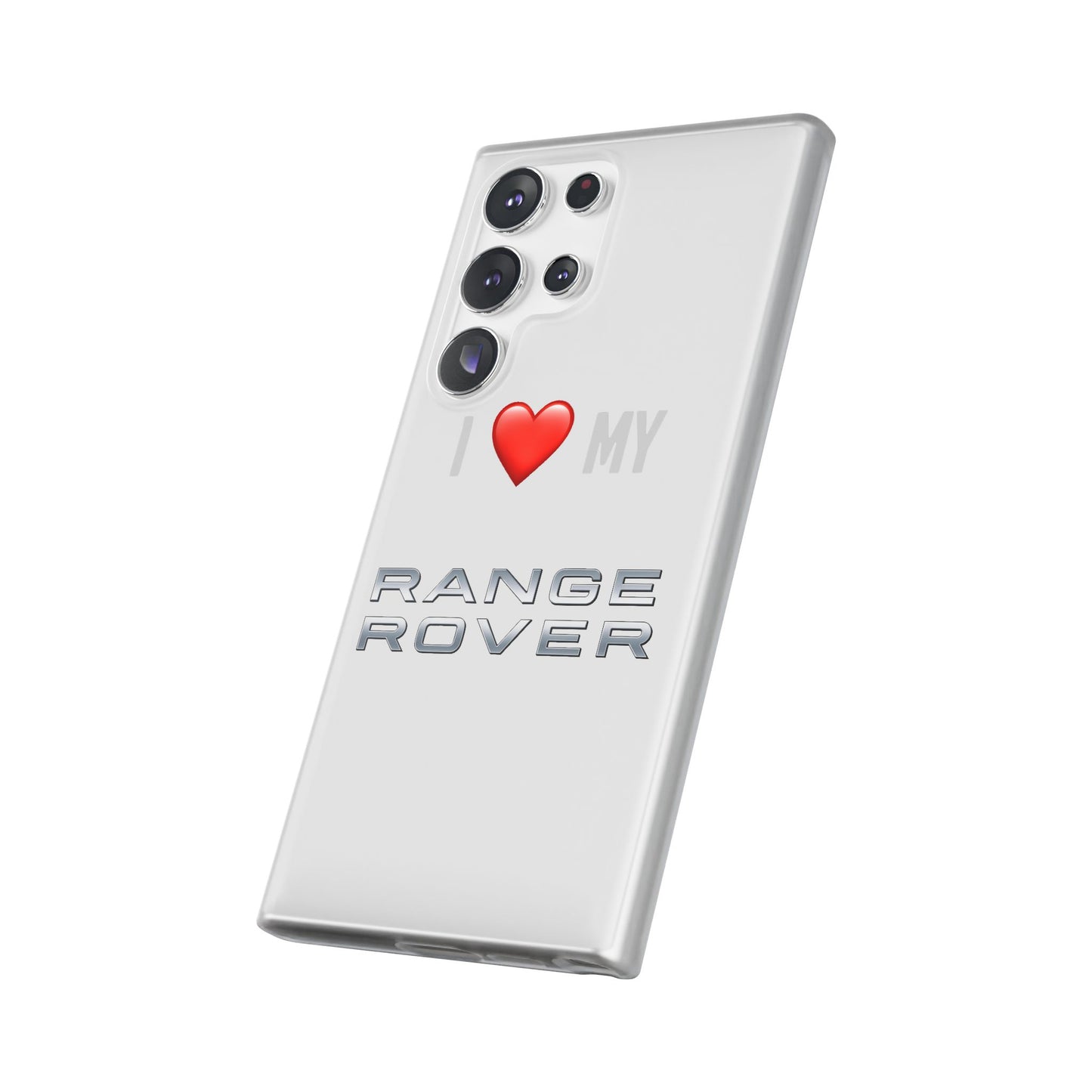 Range Rover Phone Case - Flexible And Frosted TPU Plastic I Love My Range Rover Phone Case