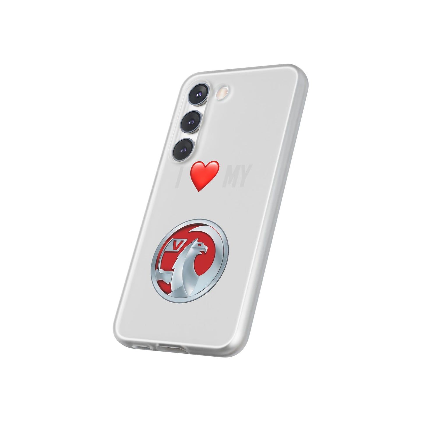 Vauxhall Phone Case - Flexible And Frosted TPU Plastic I Love My Vauxhall Phone Case