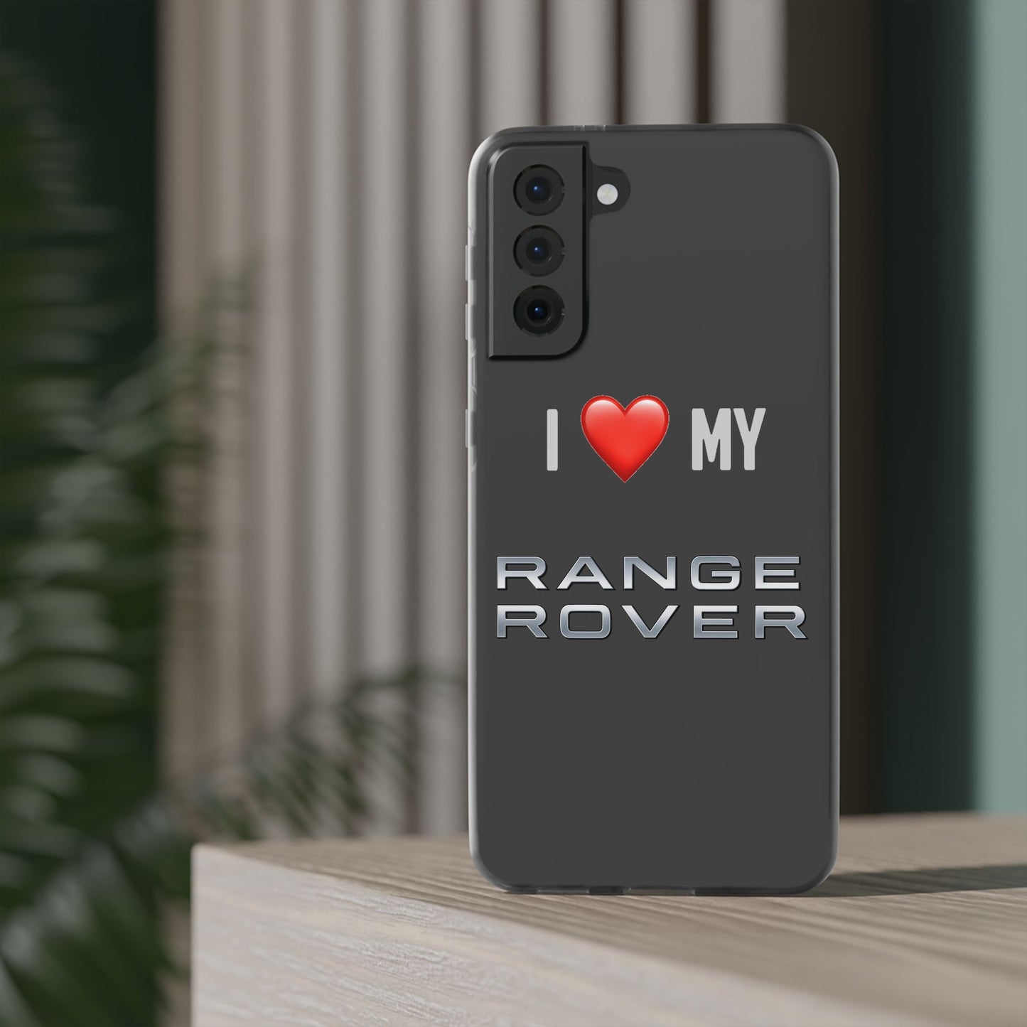 Range Rover Phone Case - Flexible And Frosted TPU Plastic I Love My Range Rover Phone Case