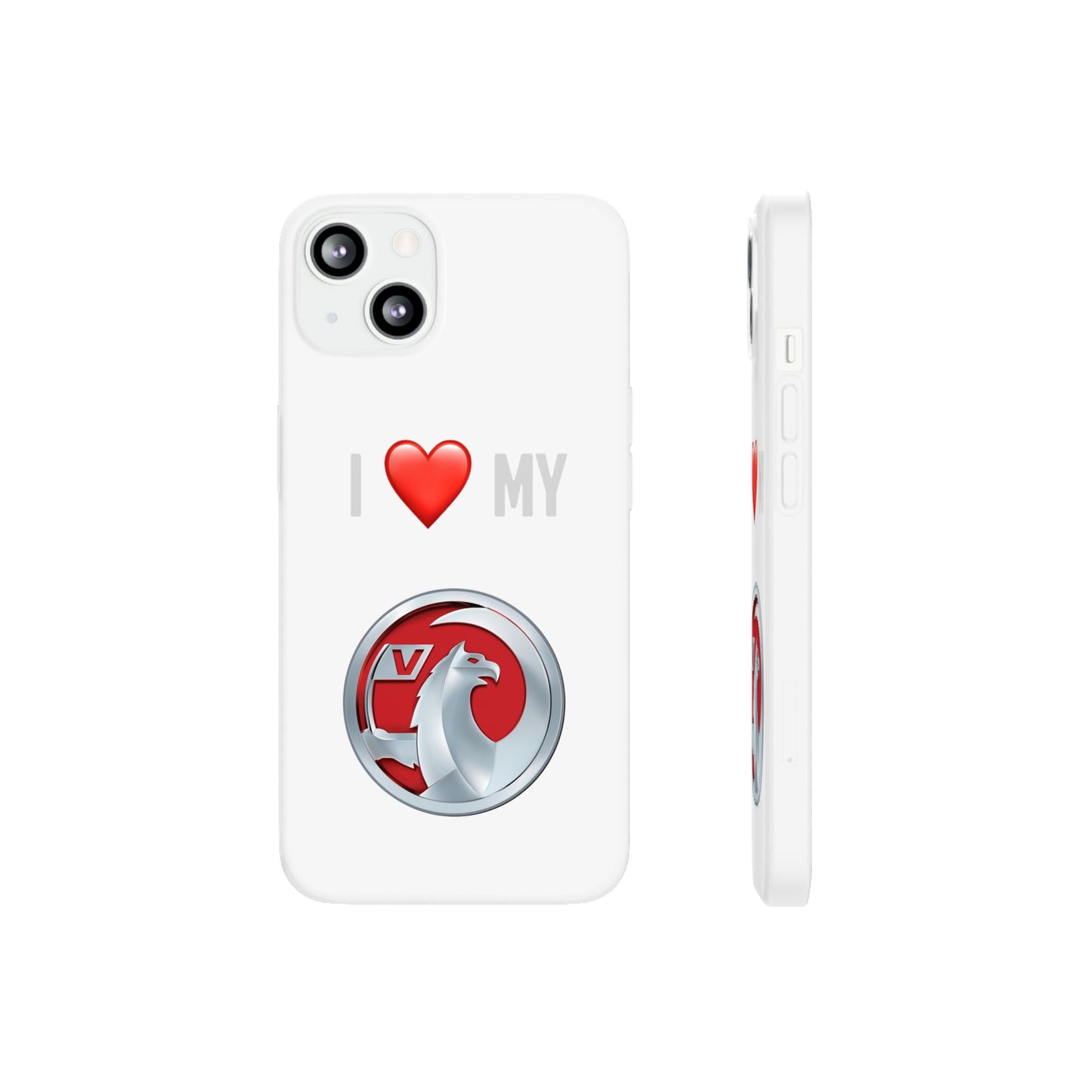 Vauxhall Phone Case - Flexible And Frosted TPU Plastic I Love My Vauxhall Phone Case