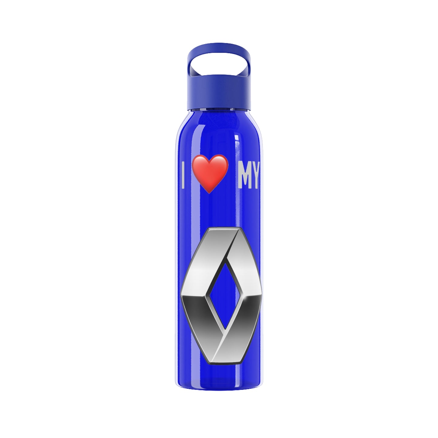 Renault - I Love My Renault 22oz Water Bottle