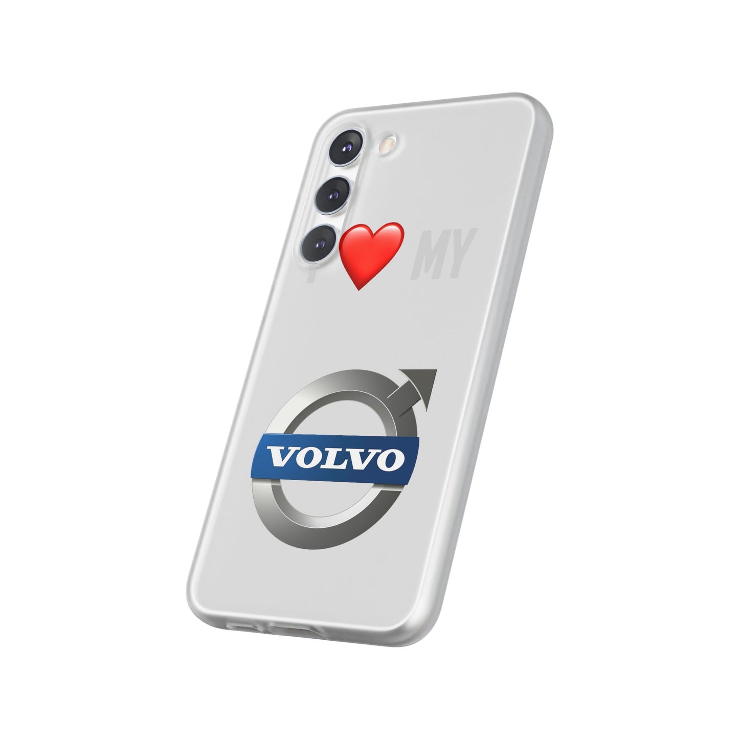 I  Love My Volvo Phone Case – Slim Flexible Protective Cover