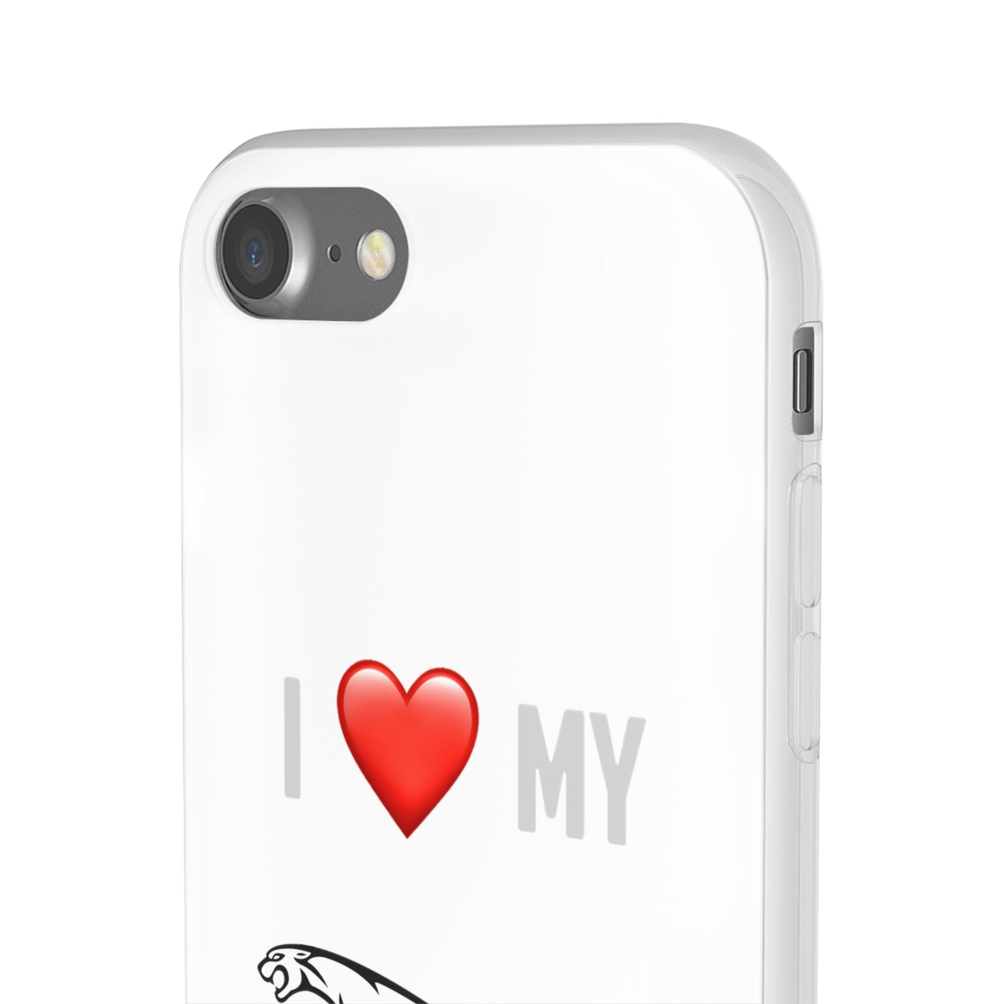 Jaguar Phone Case - Flexible And Frosted TPU Plastic I Love My Jaguar Phone Case
